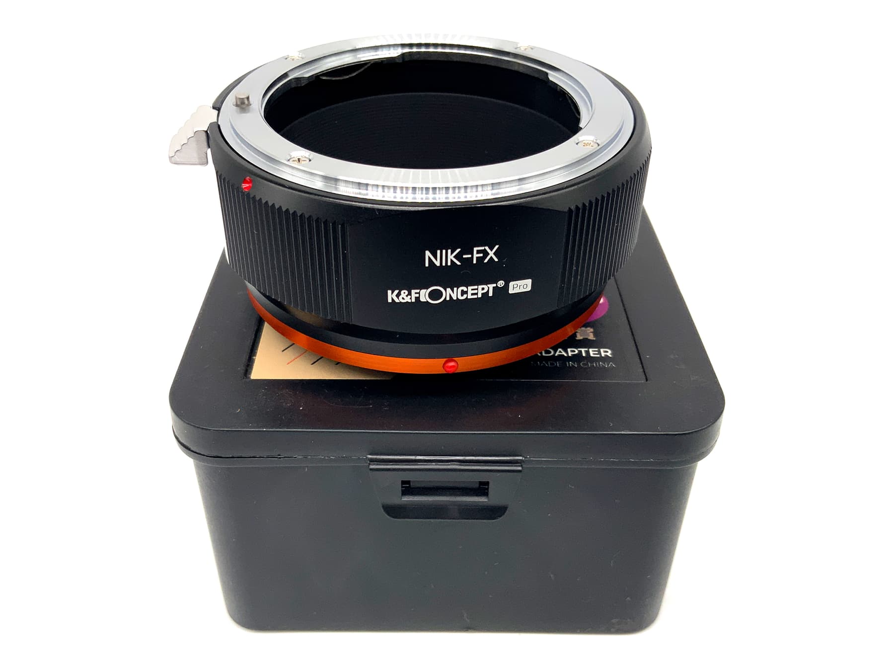K&F Concept NIK-FX II PRO Objektivadapter (Nikon F -> Fujica X)