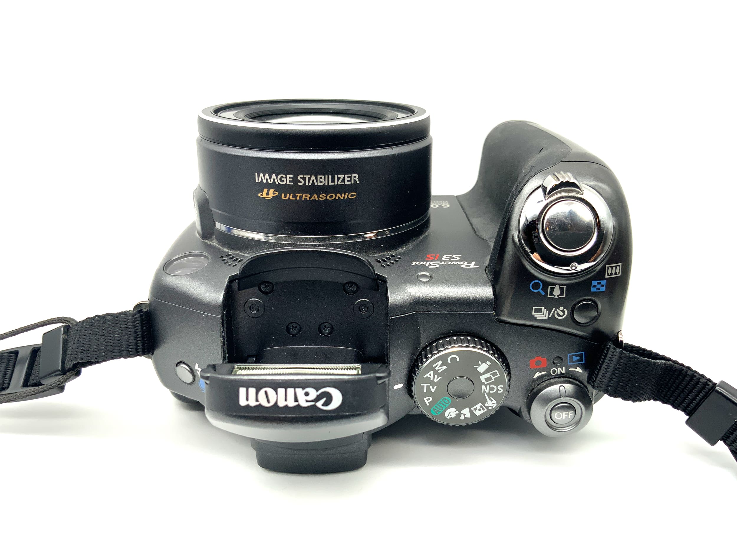 Canon PowerShot S3 IS Bridge Camera with 6-72mm 1:2.7-3.5 USM 6MP Digital Camera