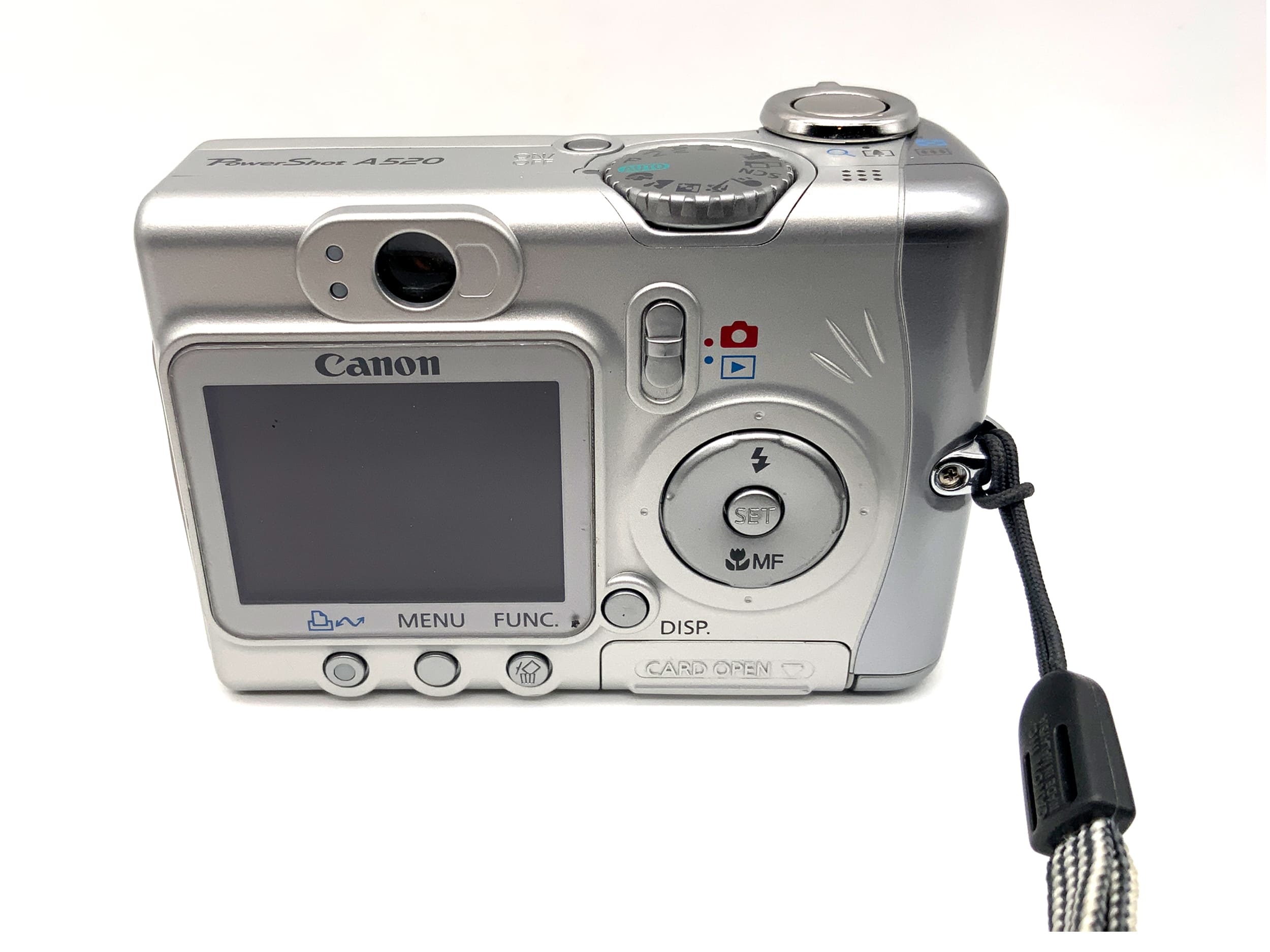 Canon PowerShot A520 Digital Compact Camera with 5.8-32.2mm 1:2.6-5.5 4MP
