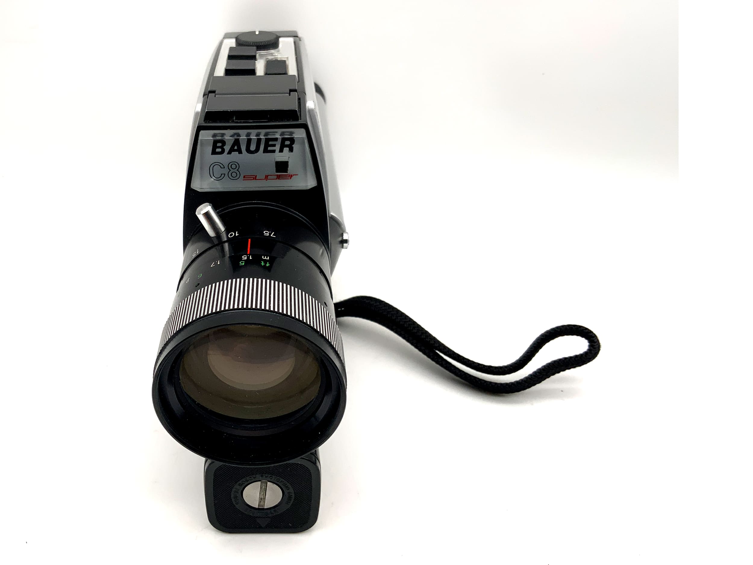Caméra Bauer C8 Super avec objectif Neovaron 1:1.8 7,5-60 mm Super 8