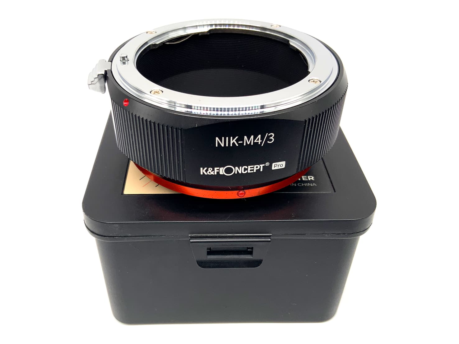 K&F Concept NIK F-M4/3 PRO Objektivadapter (Nikon F -> Micro Four Thirds)