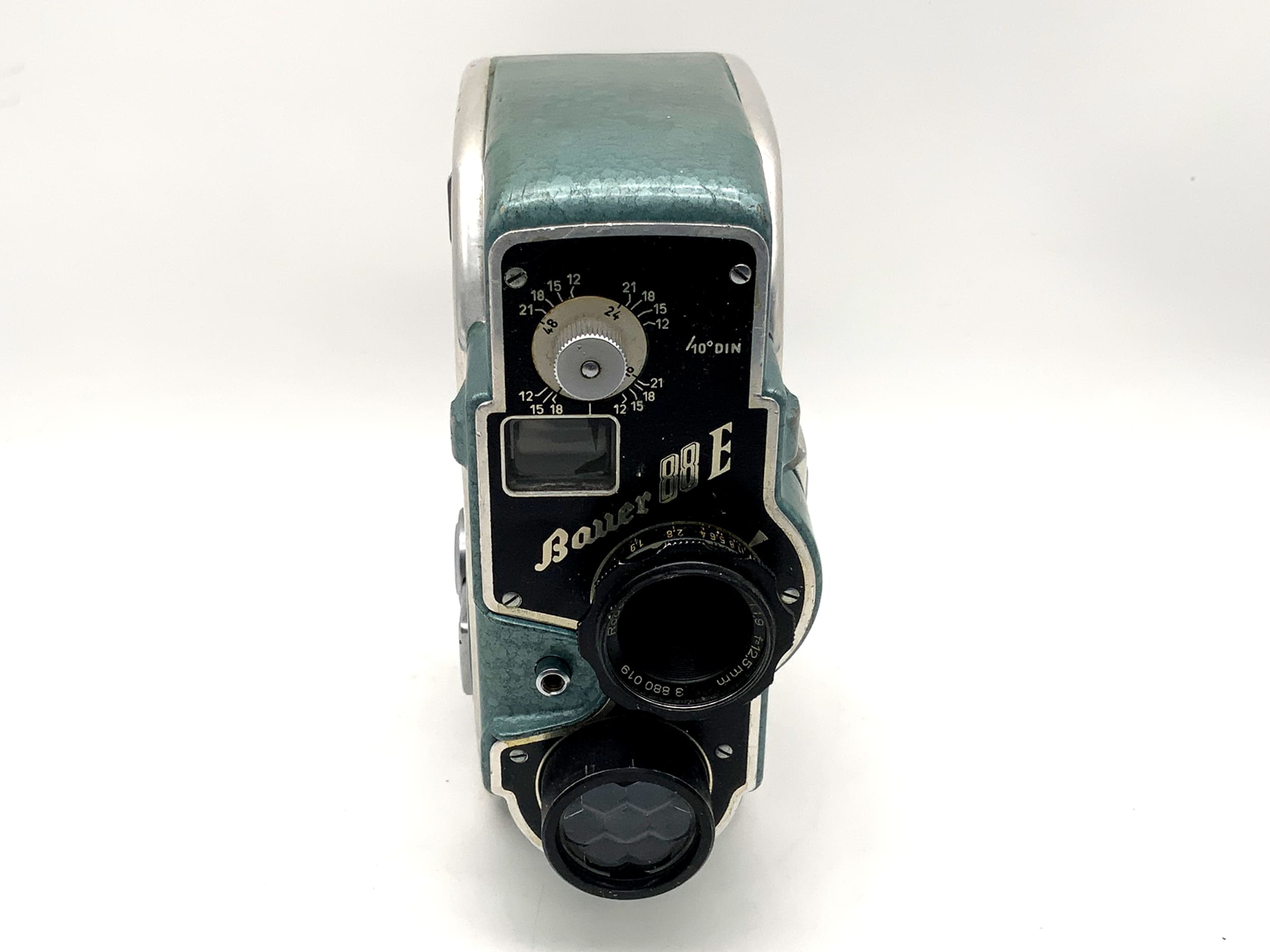 Appareil photo argentique Bauer 88 E avec objectif double 8 mm Rodenstock Ronar 1:1.9 f=12,5 mm