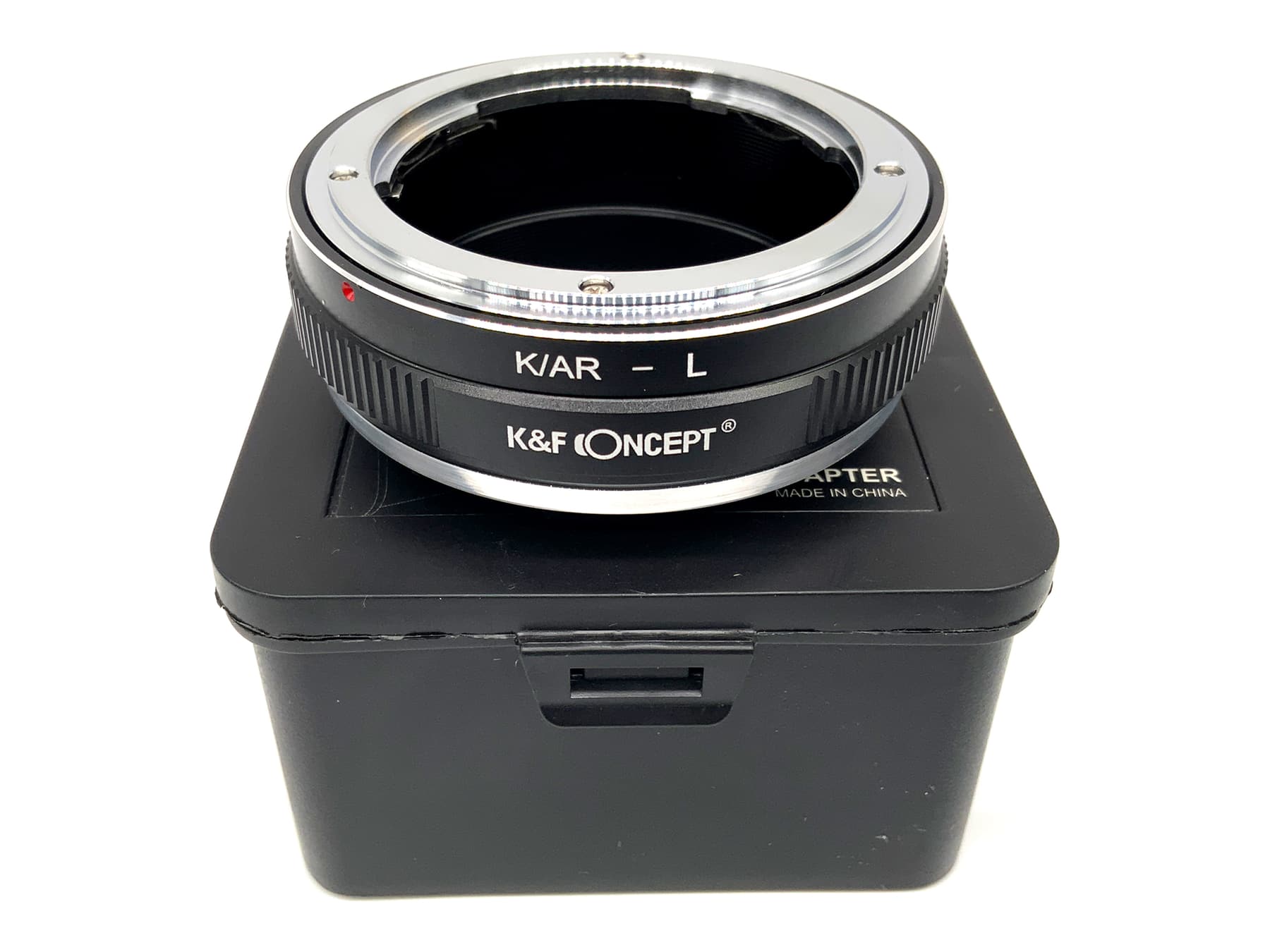 K&F Concept K/AR-L Objektivadapter lens mount converter (Konica AR -> Leica R)
