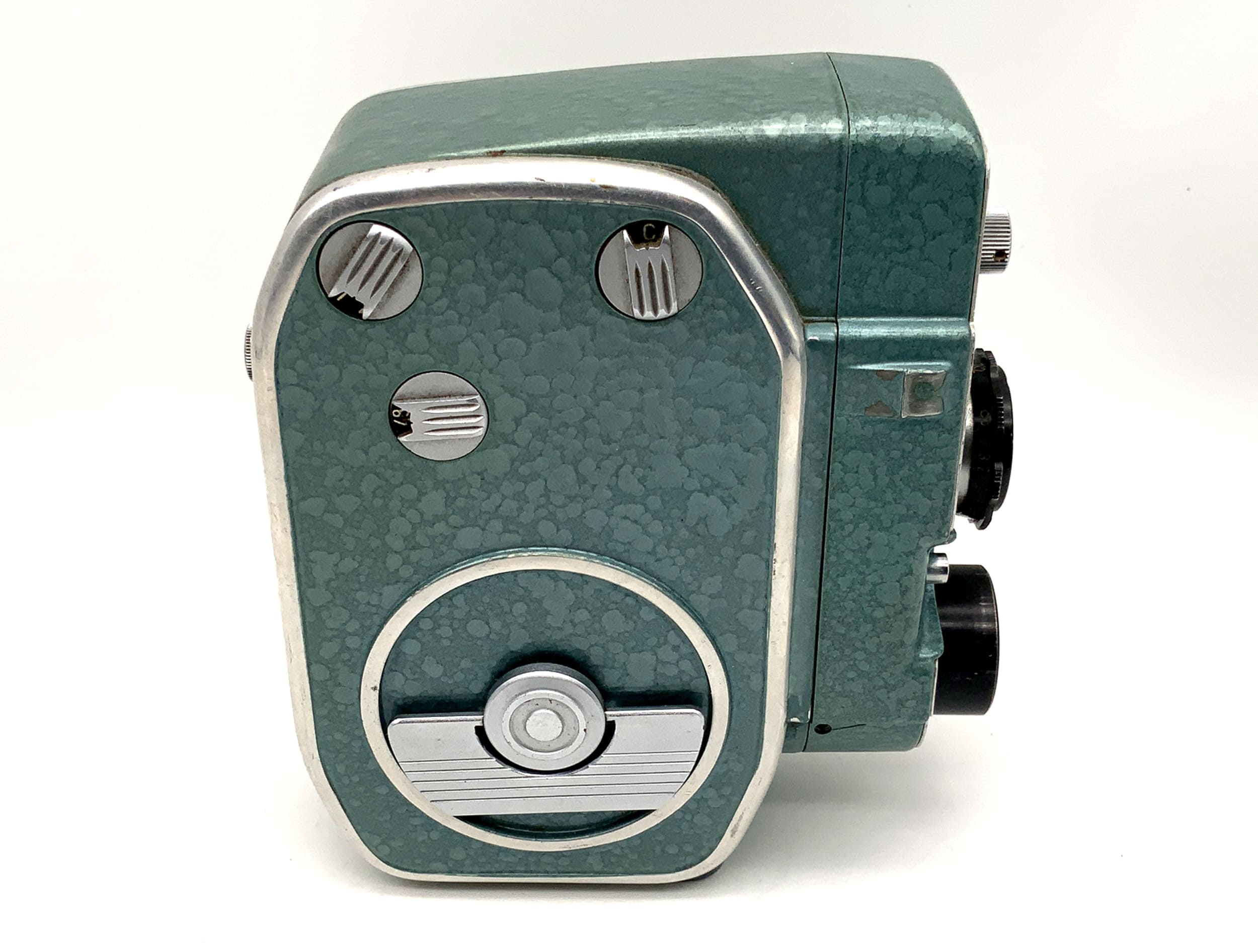 Appareil photo argentique Bauer 88 E avec objectif double 8 mm Rodenstock Ronar 1:1.9 f=12,5 mm