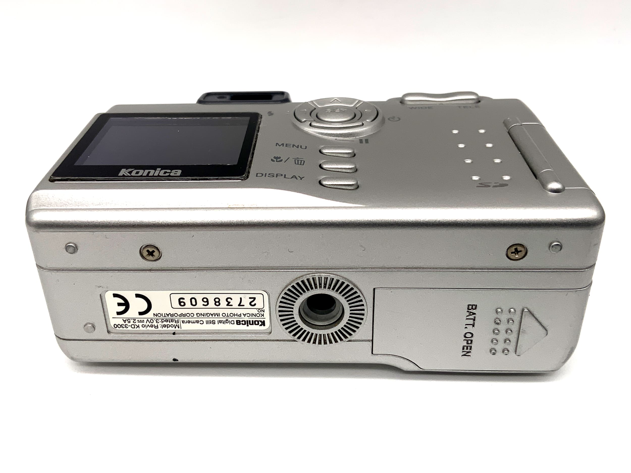 Konica Revio KD-3300 Digital Compact Camera with 5.6-16.8mm 1:2.8-4.9 3.1MP