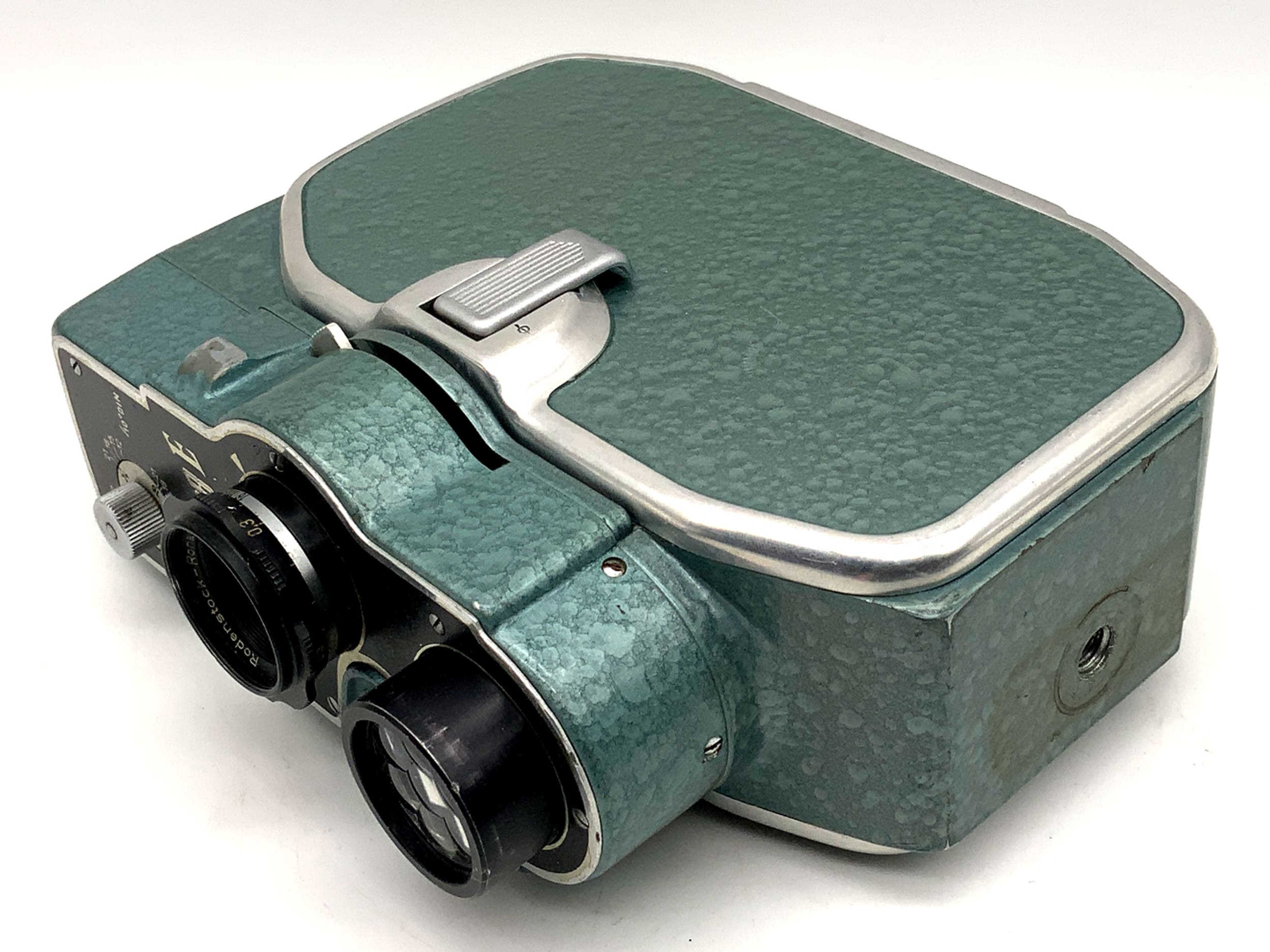 Appareil photo argentique Bauer 88 E avec objectif double 8 mm Rodenstock Ronar 1:1.9 f=12,5 mm