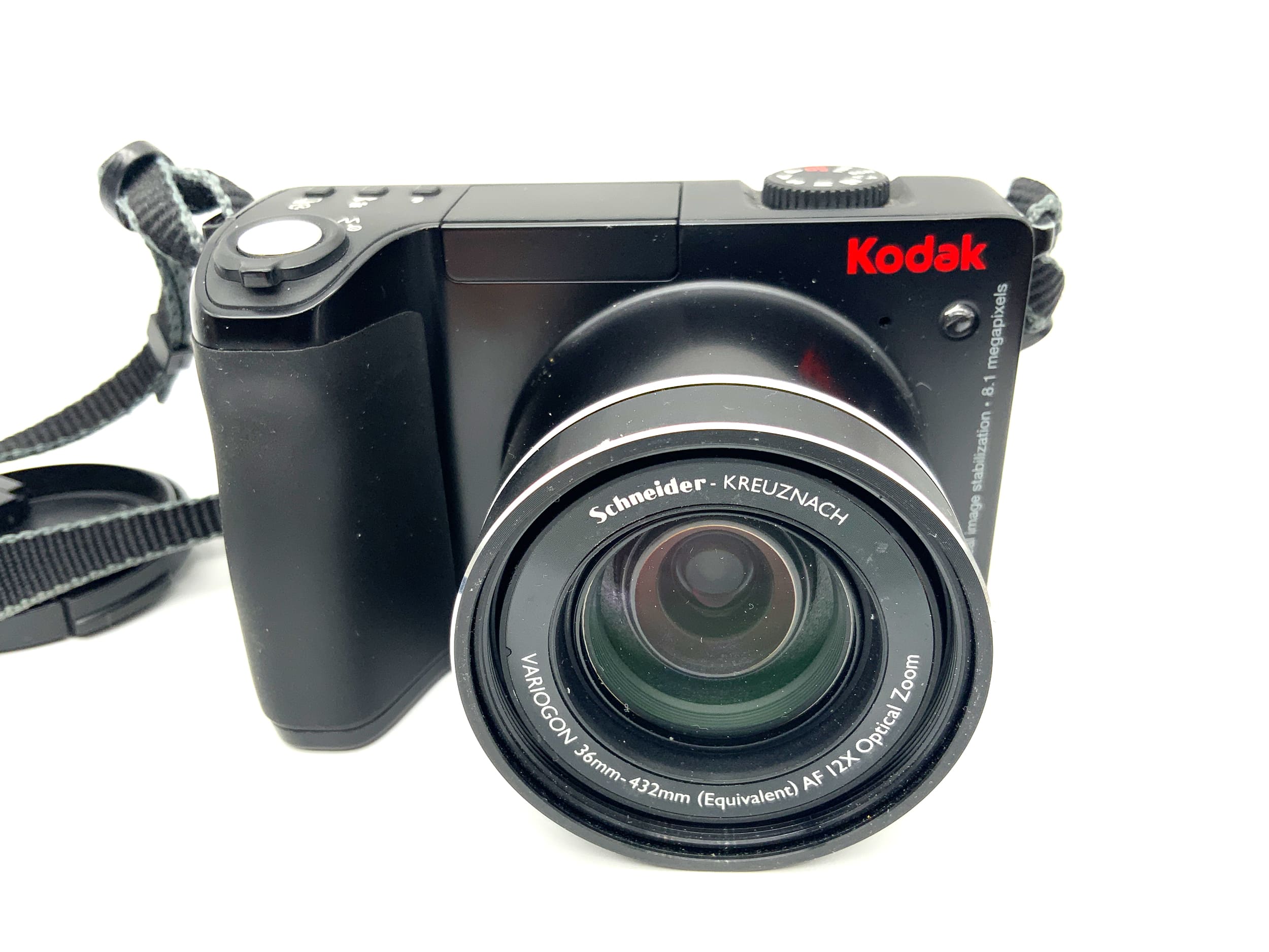 Kodak EasyShare Z8612 IS digital camera with Schneider Kreuznach Variogon 8.1MP