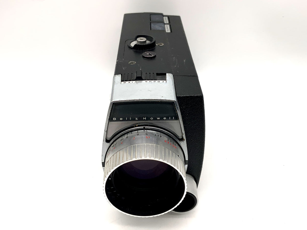 Caméra Bell &amp; Howell à chargement automatique avec objectif Super 8 9 mm/45 mm F/1.8/5.1