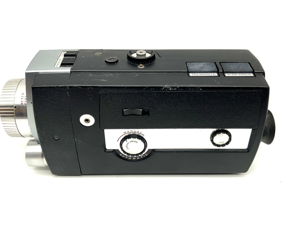Bell &amp; Howell Autoload Movie Camera with F/1:8/5:1 9mm/45mm Super 8