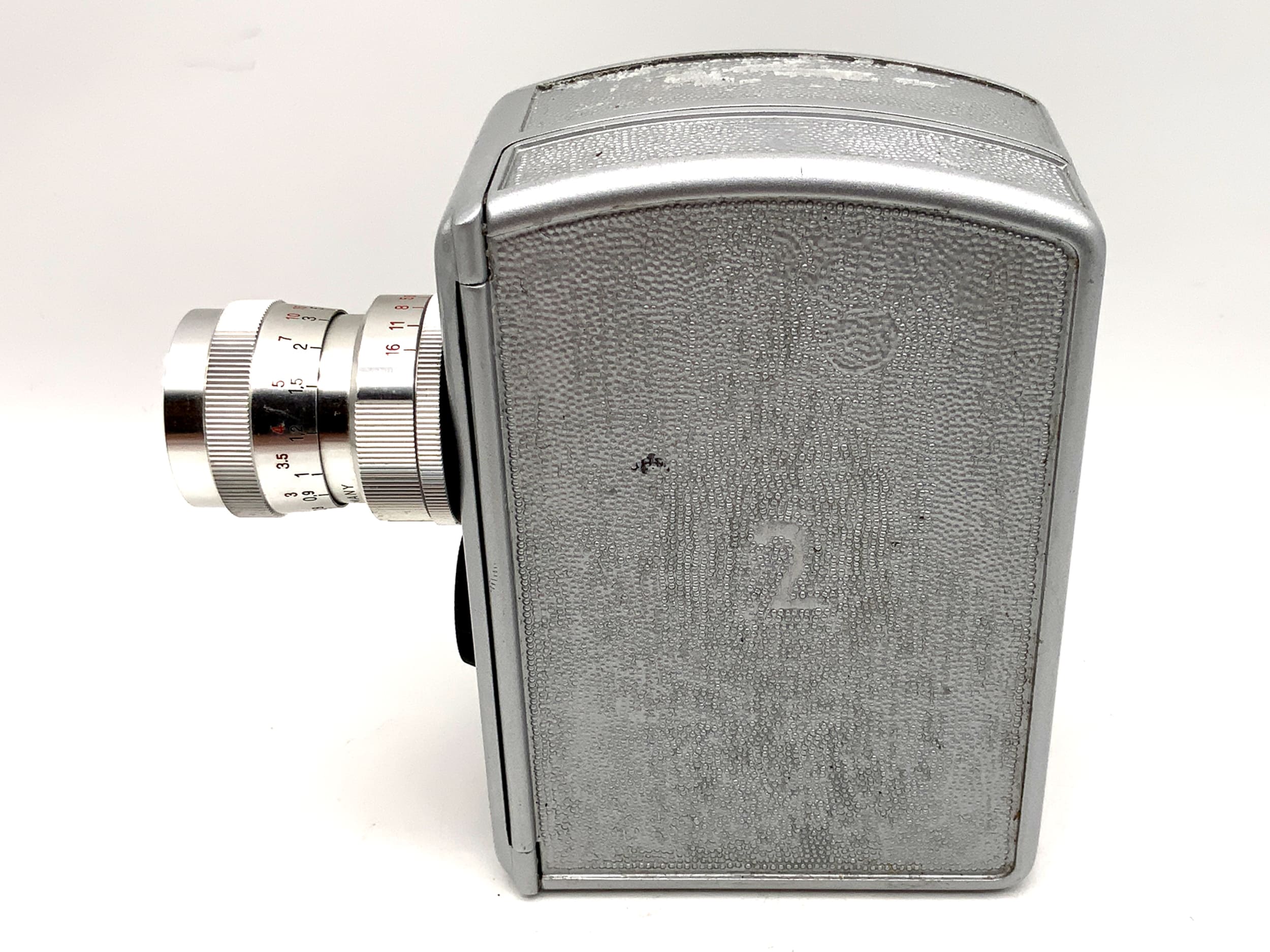 Pentacon Pentaka 8B movie camera with Carl Zeiss Sonnar 1:2.8/40mm double 8mm lens