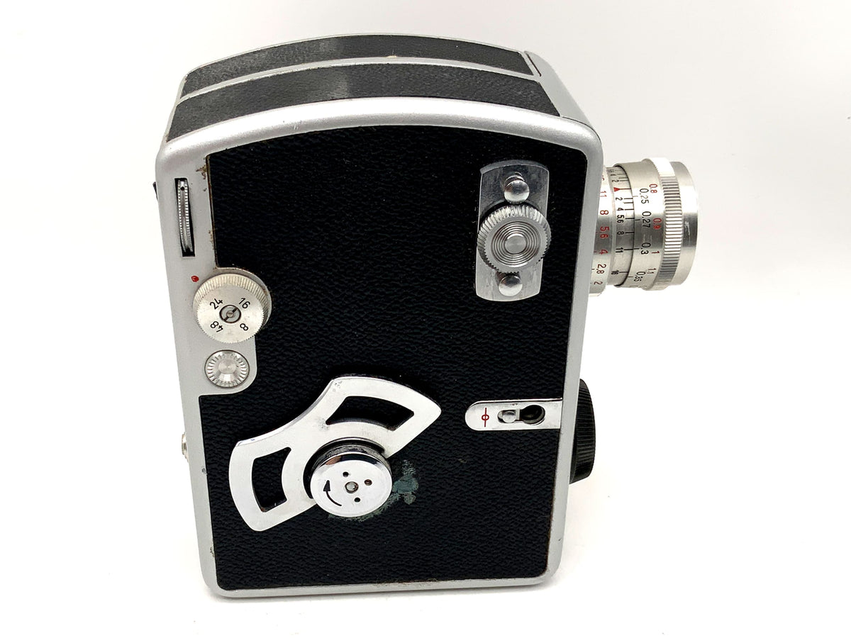 Pentacon Pentaka 8B film camera with Carl Zeiss Biotar 1:2/12.5mm dual 8mm lens