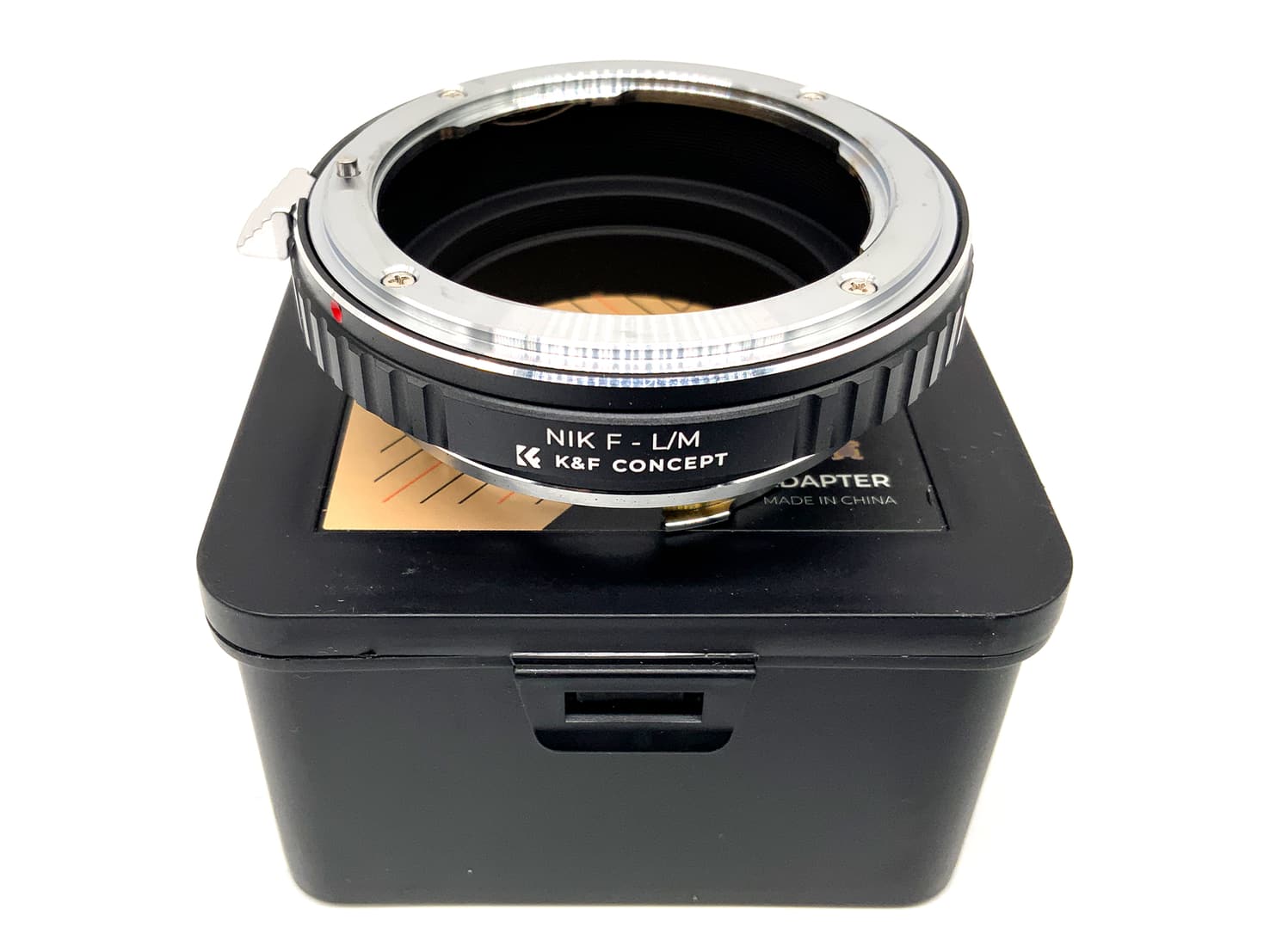 K&F Concept NIK F-L/M Objektivadapter lens mount converter (Nikon F -> Leica M)