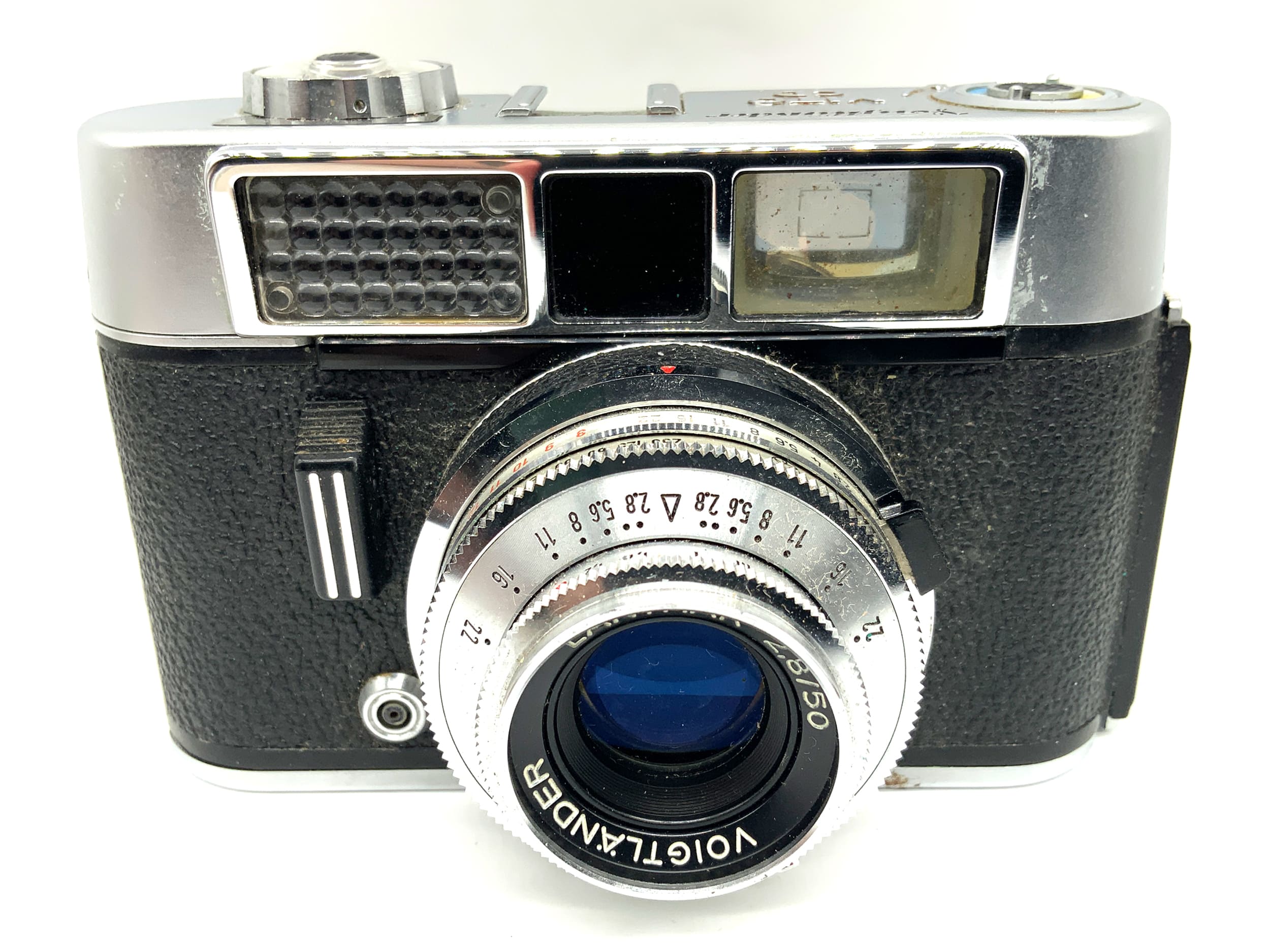 Voigtländer Vito CD Sucherkamera mit Lanthar 2.8/50 Prontor Analogkamera