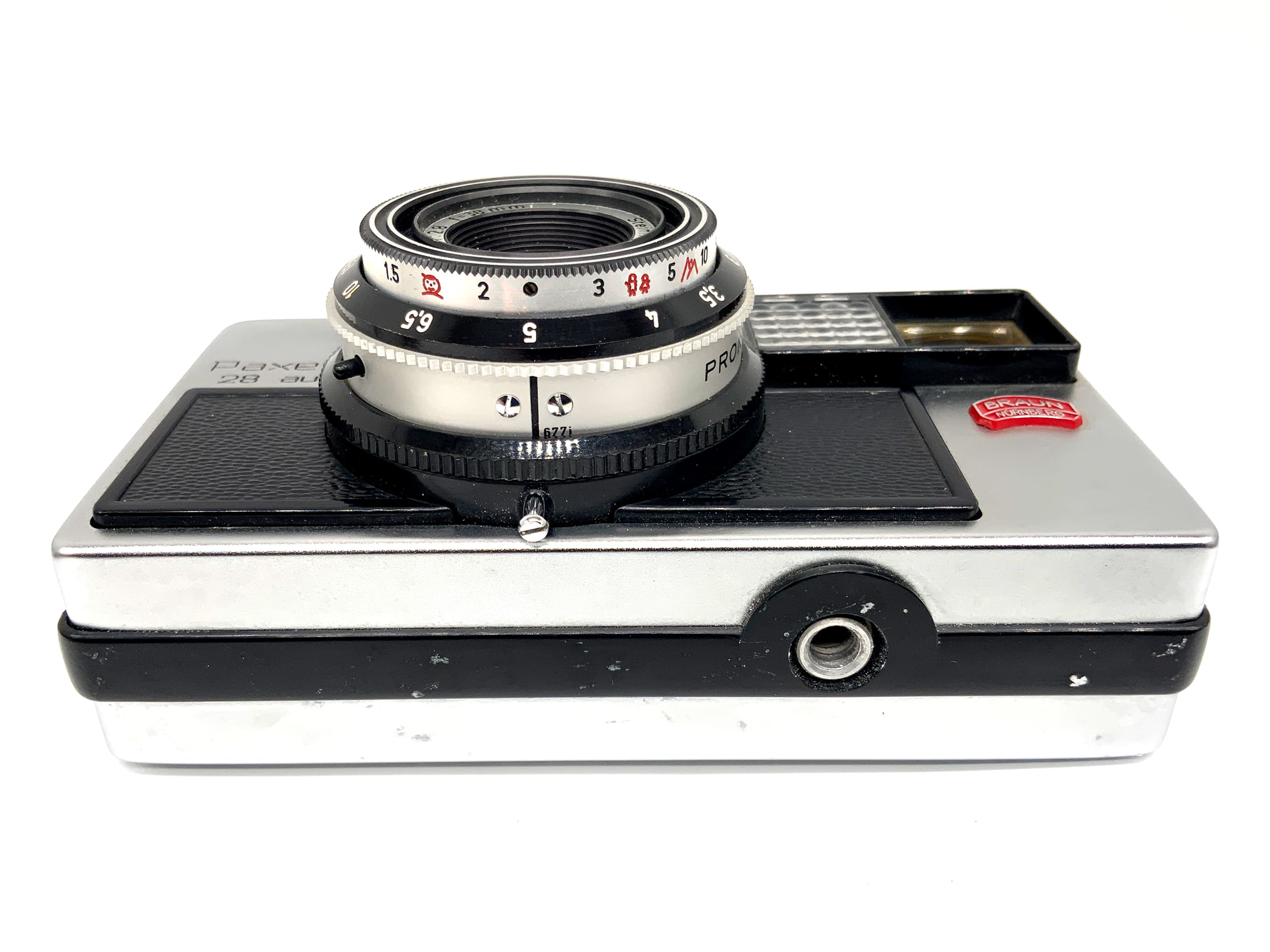 Braun Nürnberg Paxette 28 auto Steinheil-Cassarit L 1:2.8/38mm Prontor-Matic