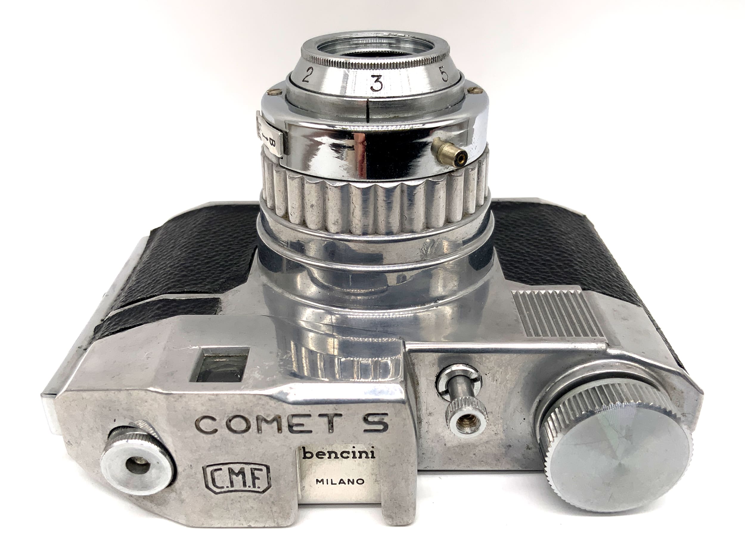 Bencini Comet S Sucherkamera mit Achromat 1:11 Kompaktkamera Analogkamera
