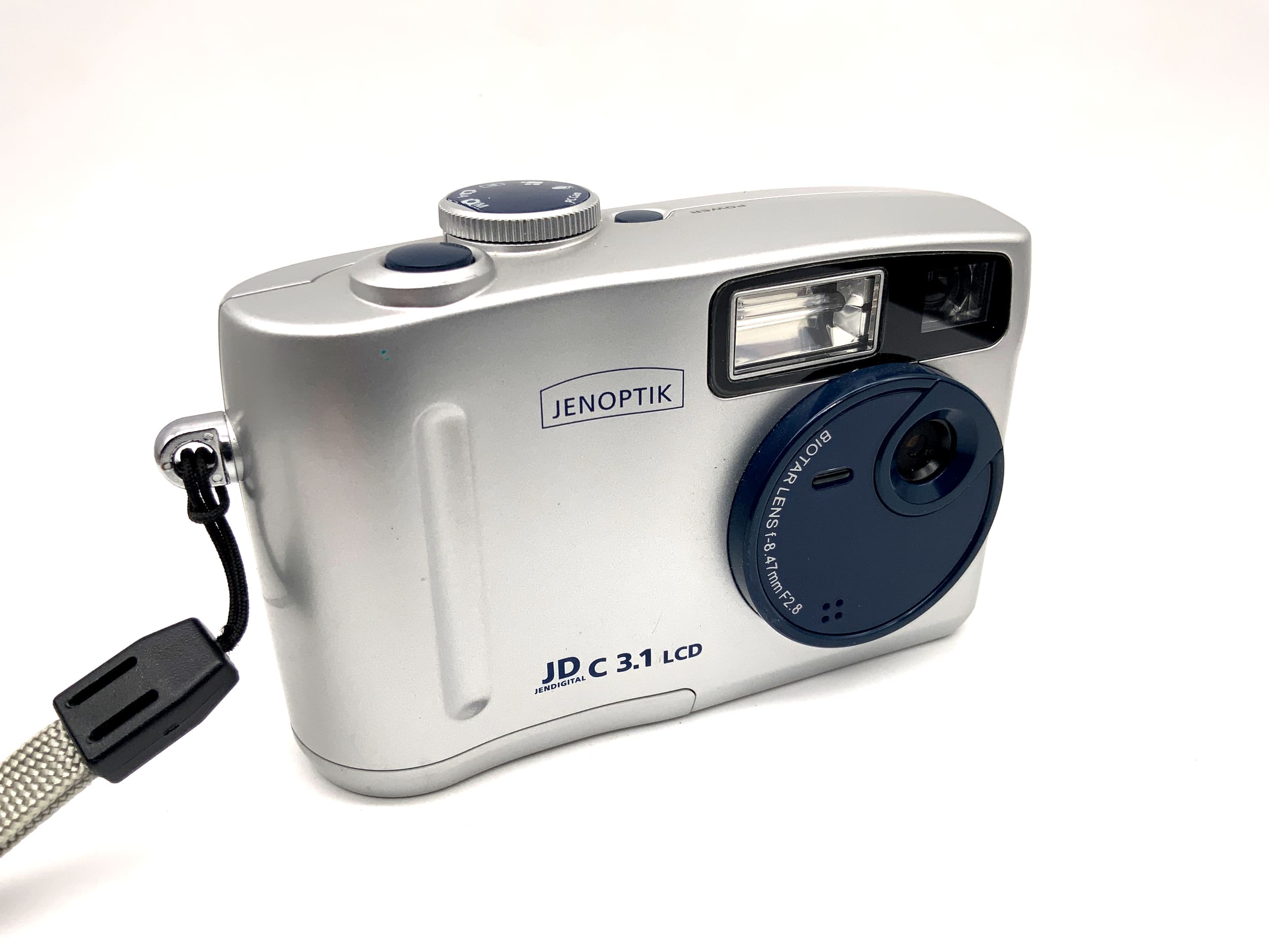 Jenoptik JD C3.1 LCD Digital Compact Camera with Biotar 8.47mm 1:2.8 lens