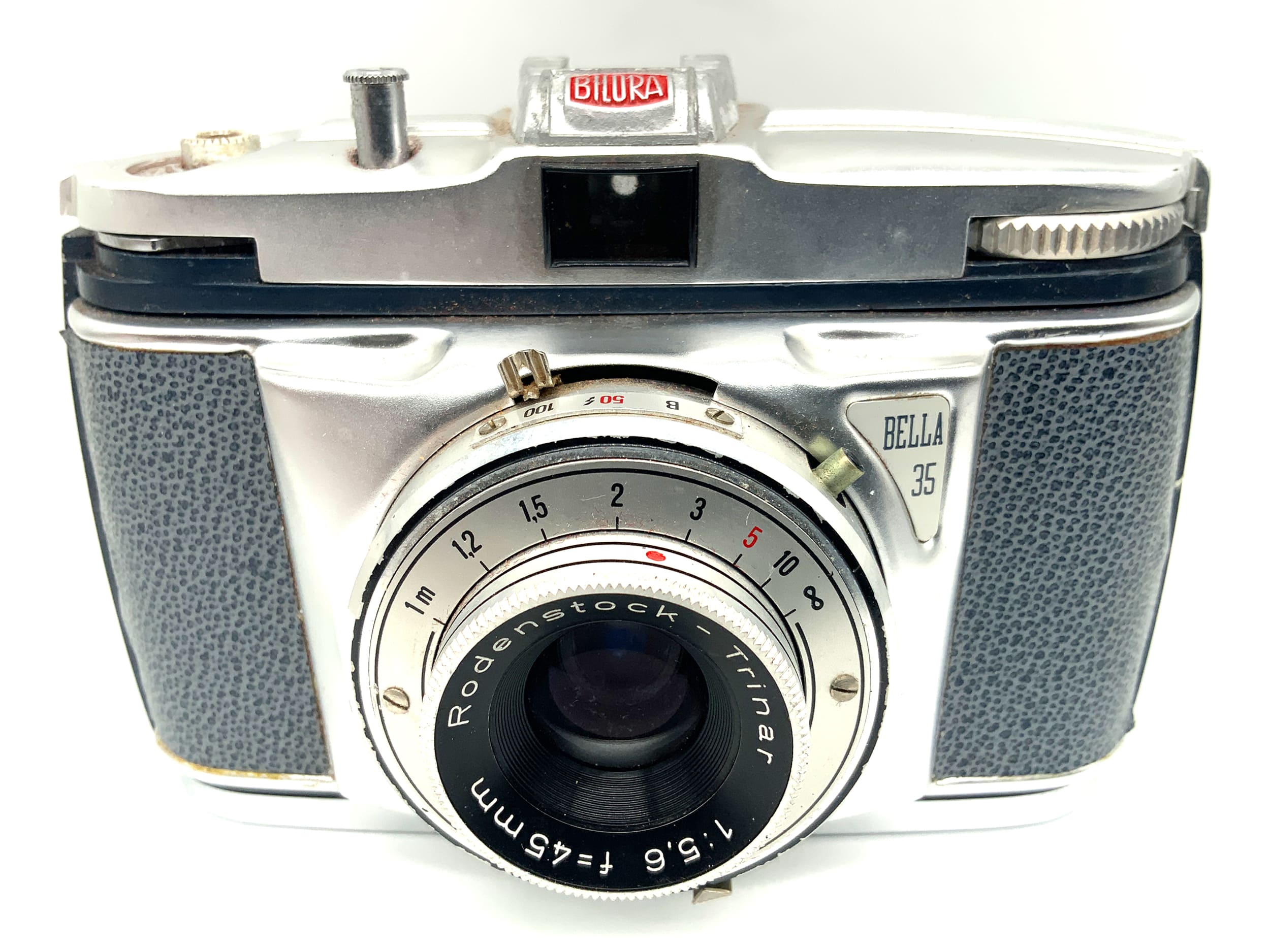 Bilora Bella 35 Sucherkamera mit Rodenstock-Trinar 1:5.6/45mm Analogkamera