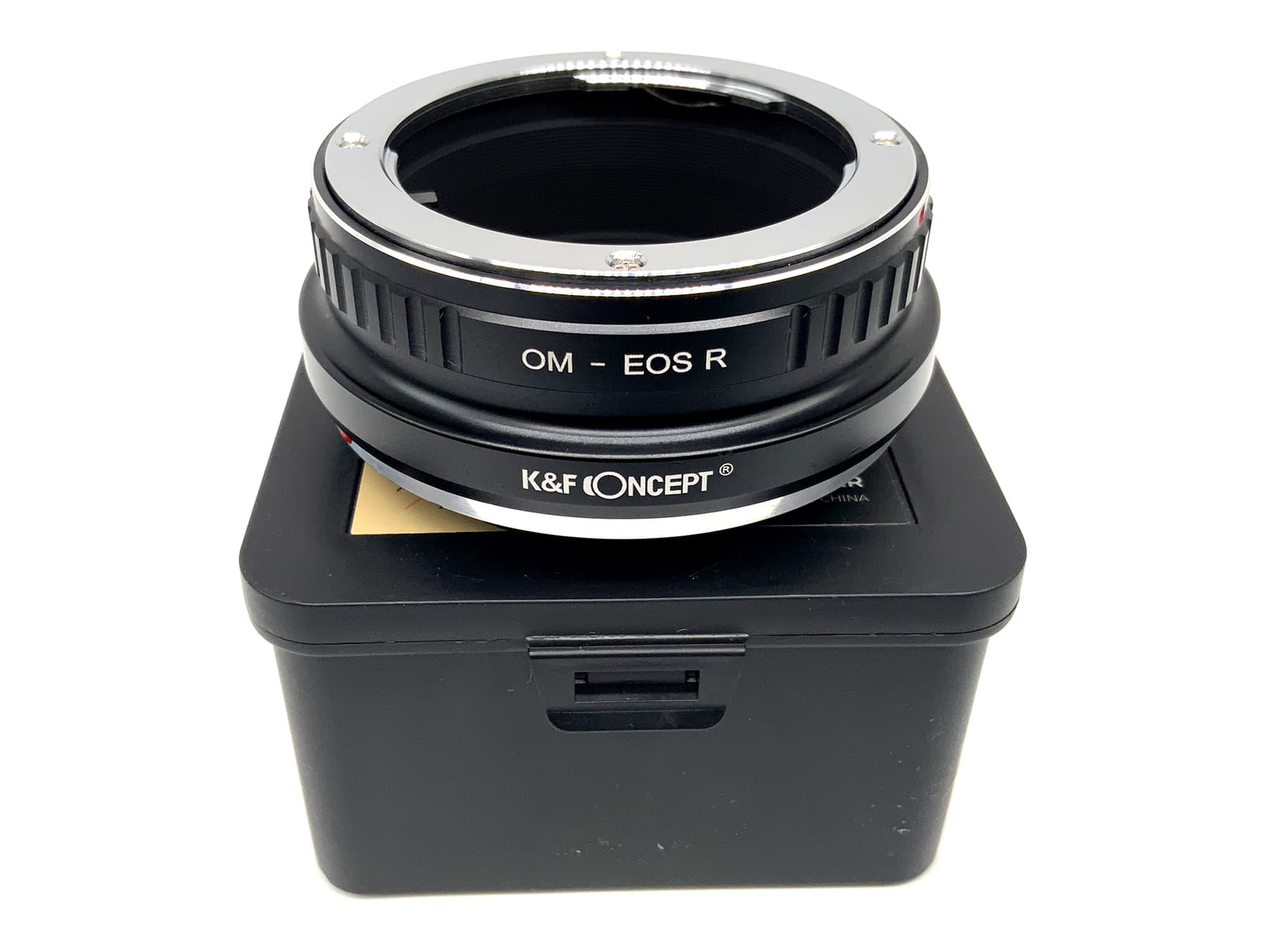 K&F Concept OM-EOS R Objektivadapter lens mount converter (Olympus OM -> EOS R)