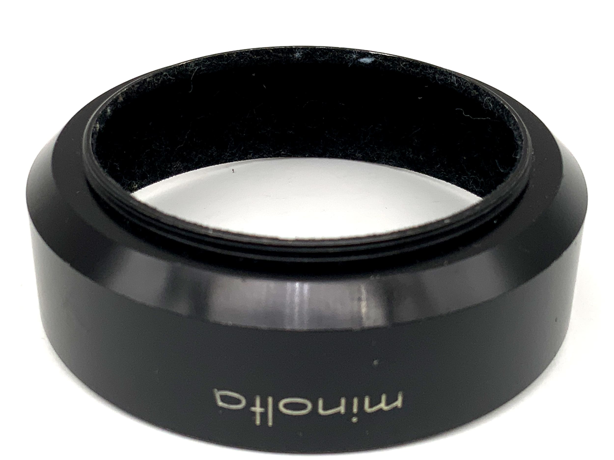 Pare-soleil pour objectif Minolta MC 50 mm F 1.4 / F 1.7