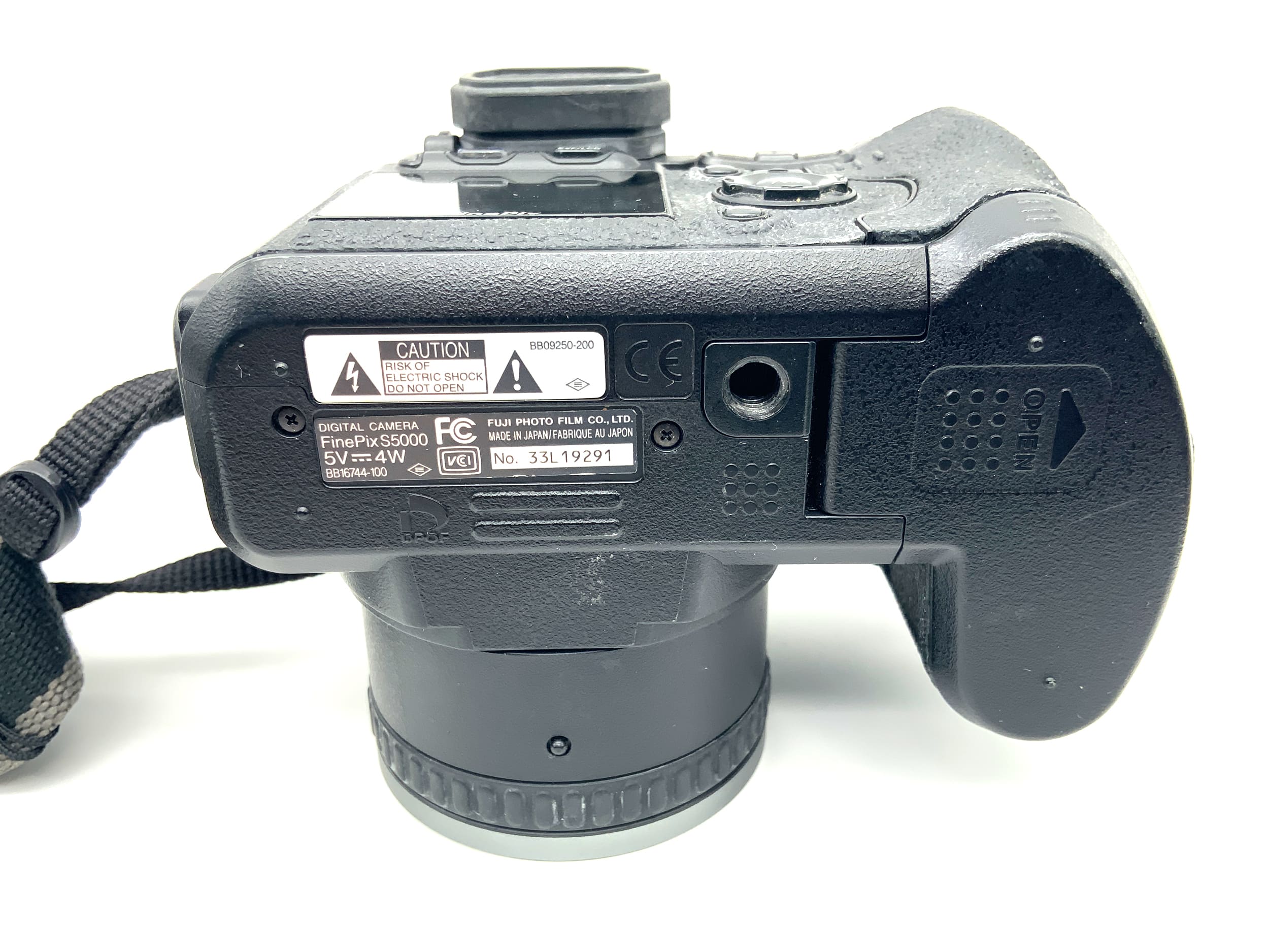 Appareil photo bridge Fujifilm Finepix S5000 avec objectif numérique 5,7-57 mm 1:2,8-3,1