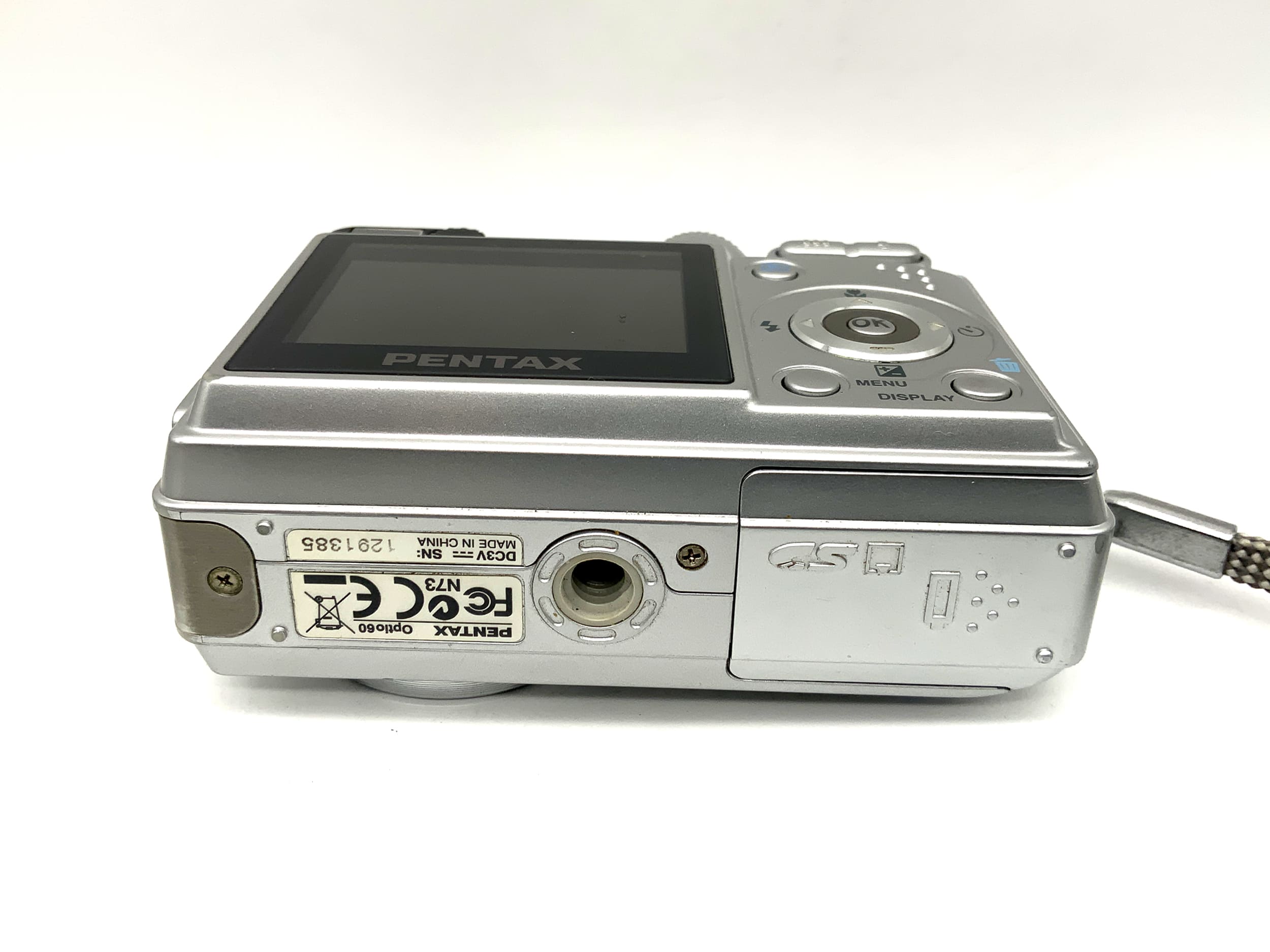 Appareil photo numérique compact Pentax Optio 60 avec objectif 7,5-22,5 mm 6 MP dans son emballage d'origine
