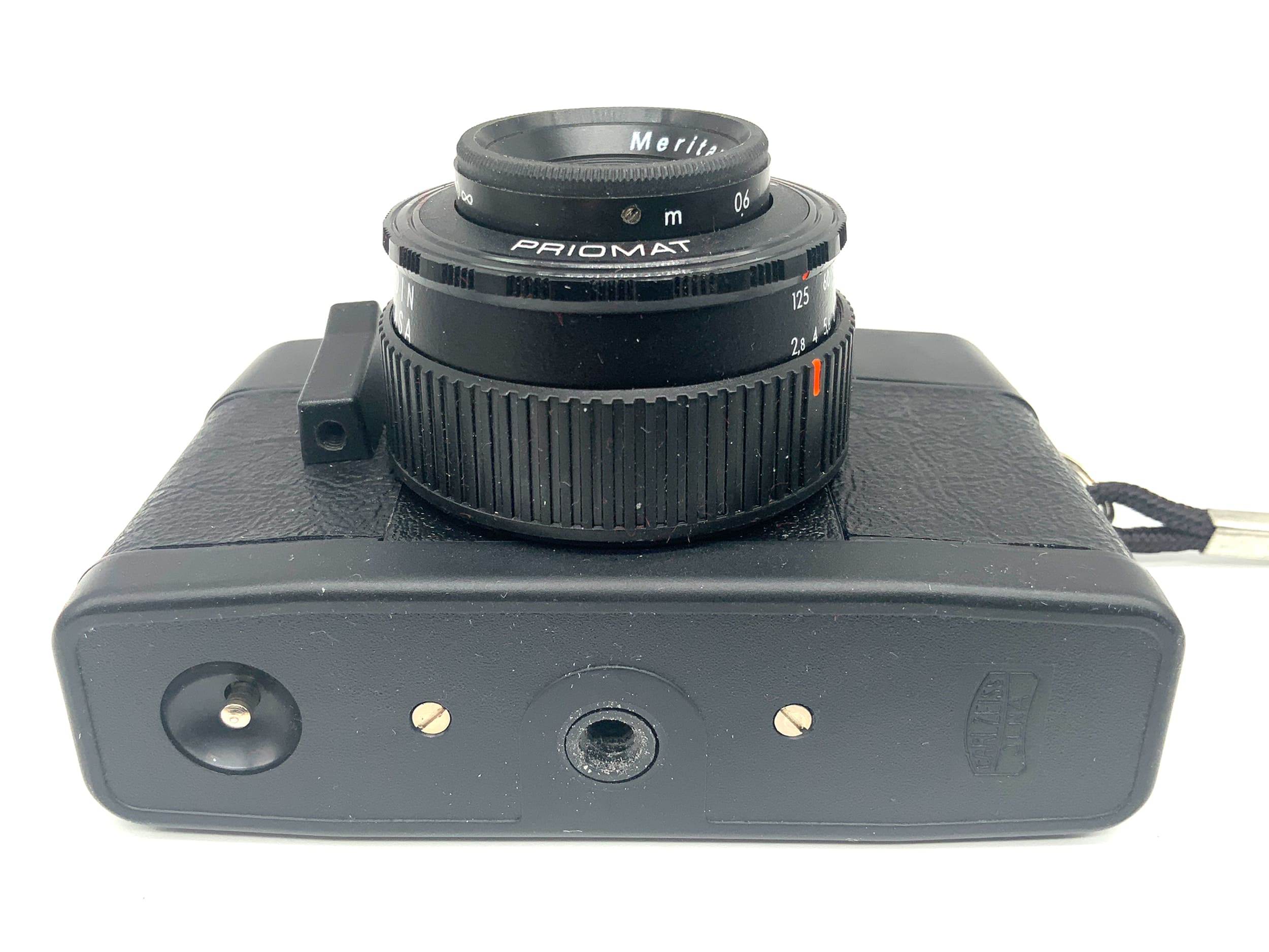 Carl Zeiss Jena Beirette VSN 2 Sucherkamera mit Meritar 45mm 1:2.8 Priomat OVP
