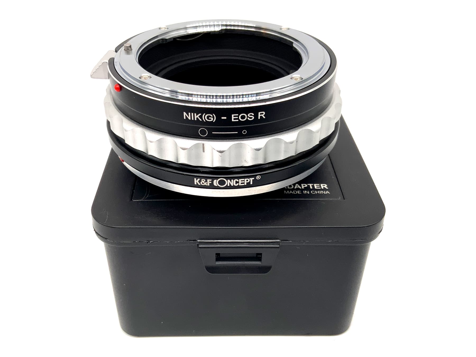 K&F Concept NIK(G)-EOS R Objektivadapter (Nikon F -> Canon EOS R)