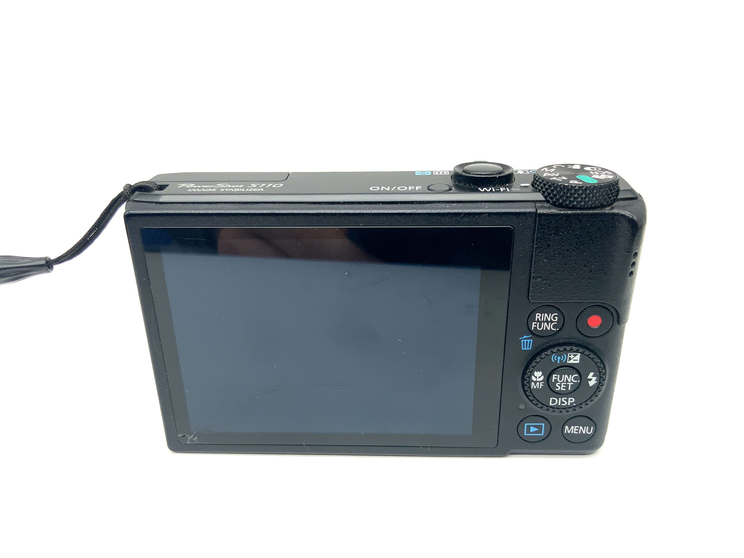 Appareil photo numérique compact Canon PowerShot S110 avec objectif 5,2-26 mm IS ! Défaut d'objectif !