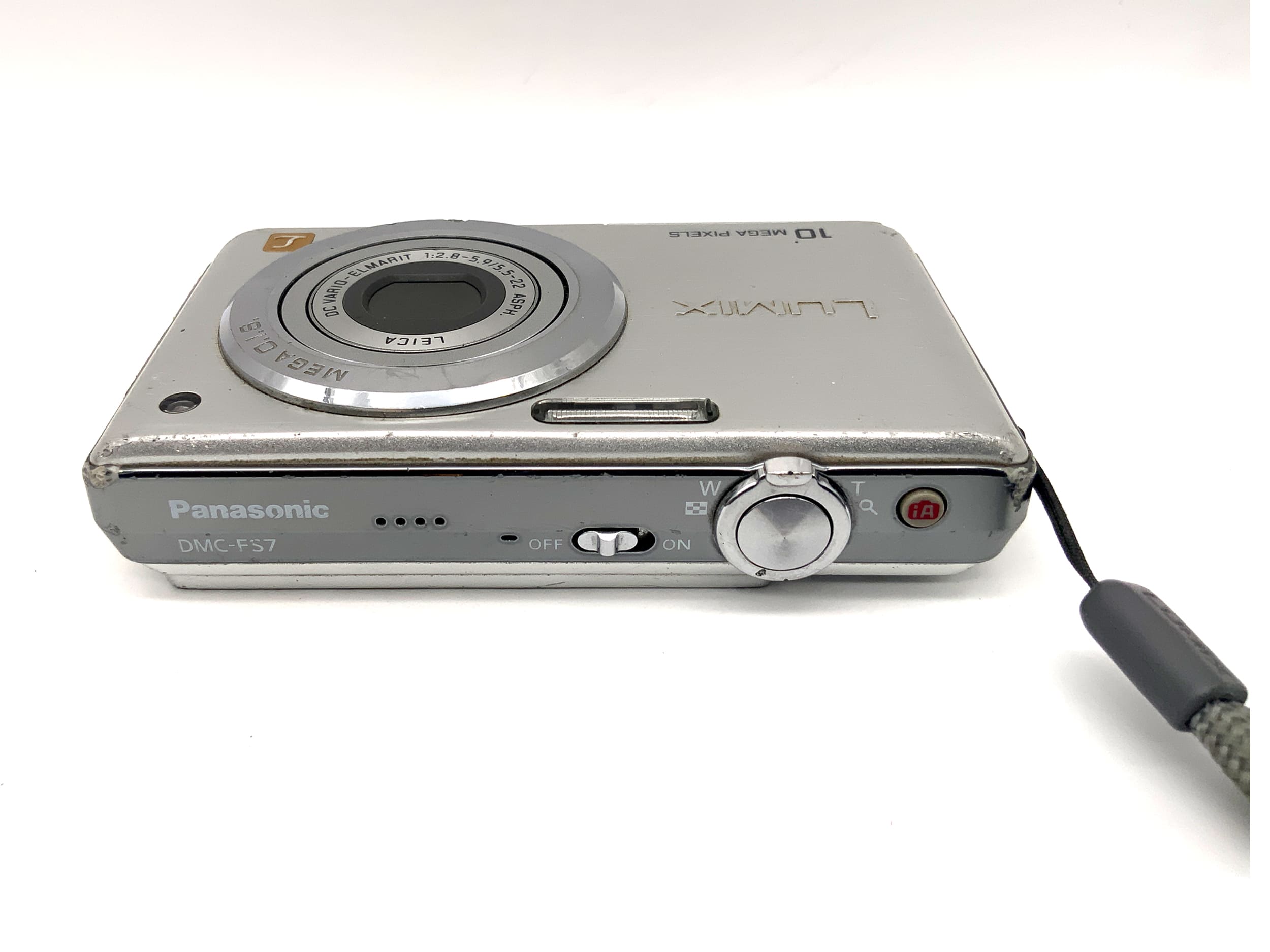 Appareil photo numérique Panasonic Lumix DMC-FS7 avec objectif Leica DC Vario-Elmar 5,5-22 mm