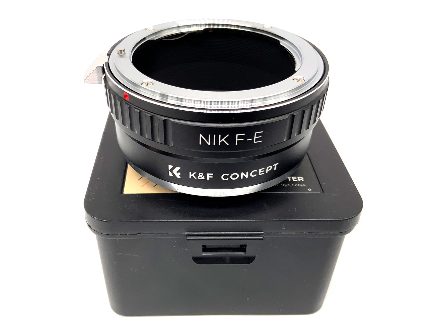 K&F Concept NIK F-E Objektivadapter NEX (Nikon F -> Sony E-Mount)