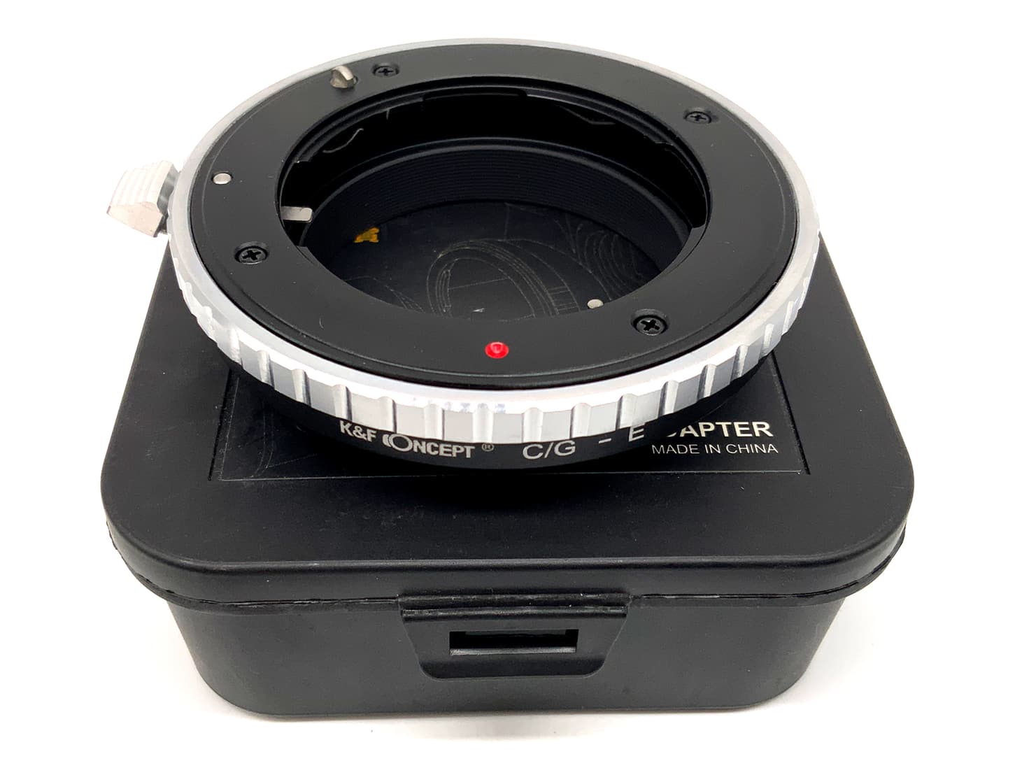 K&F Concept C/G-NEX Objektivadapter (Contax G -> Sony E-Mount)