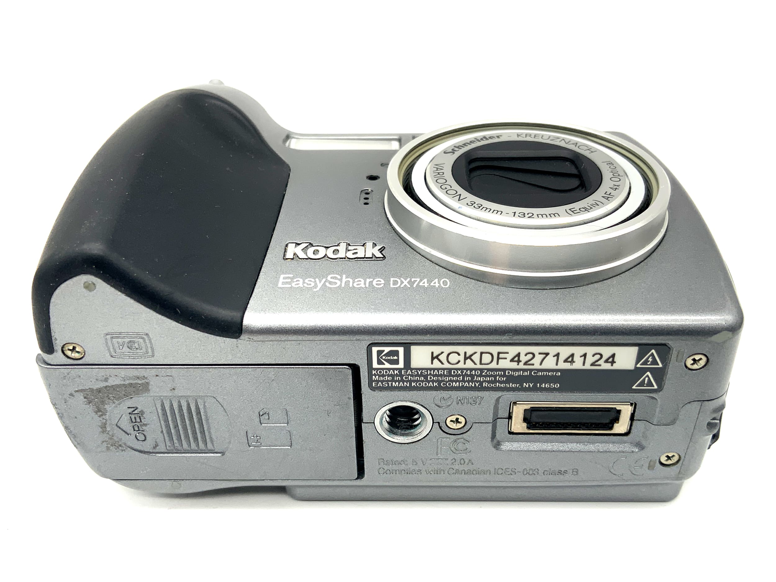 Appareil photo numérique compact Kodak EasyShare DX7440 avec viseur Schneider Kreuznach Variogon