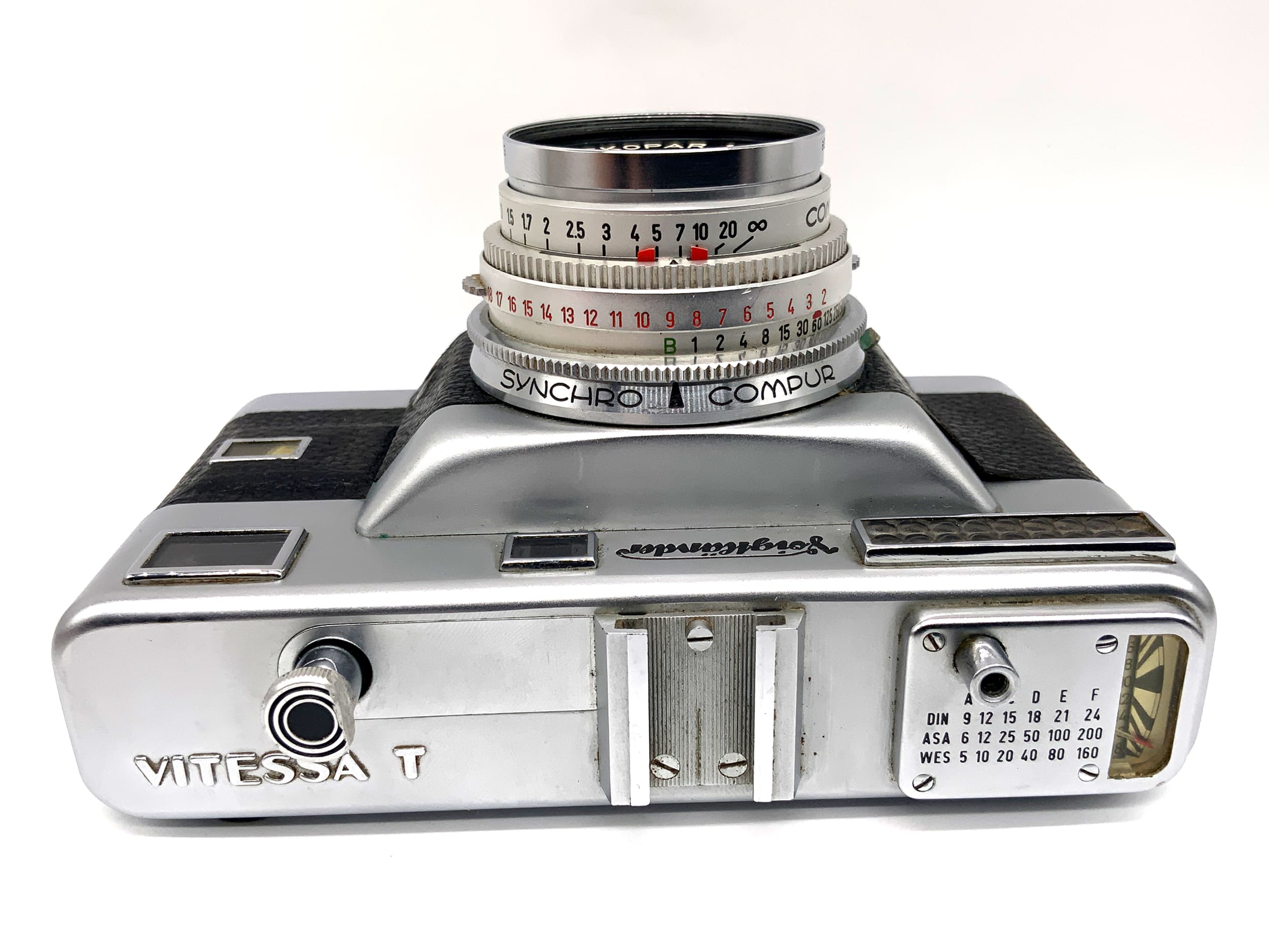 Voigtländer Vitessa T Messsucherkamera mit Color Skopar 1:2.8/50 Synchro Compur