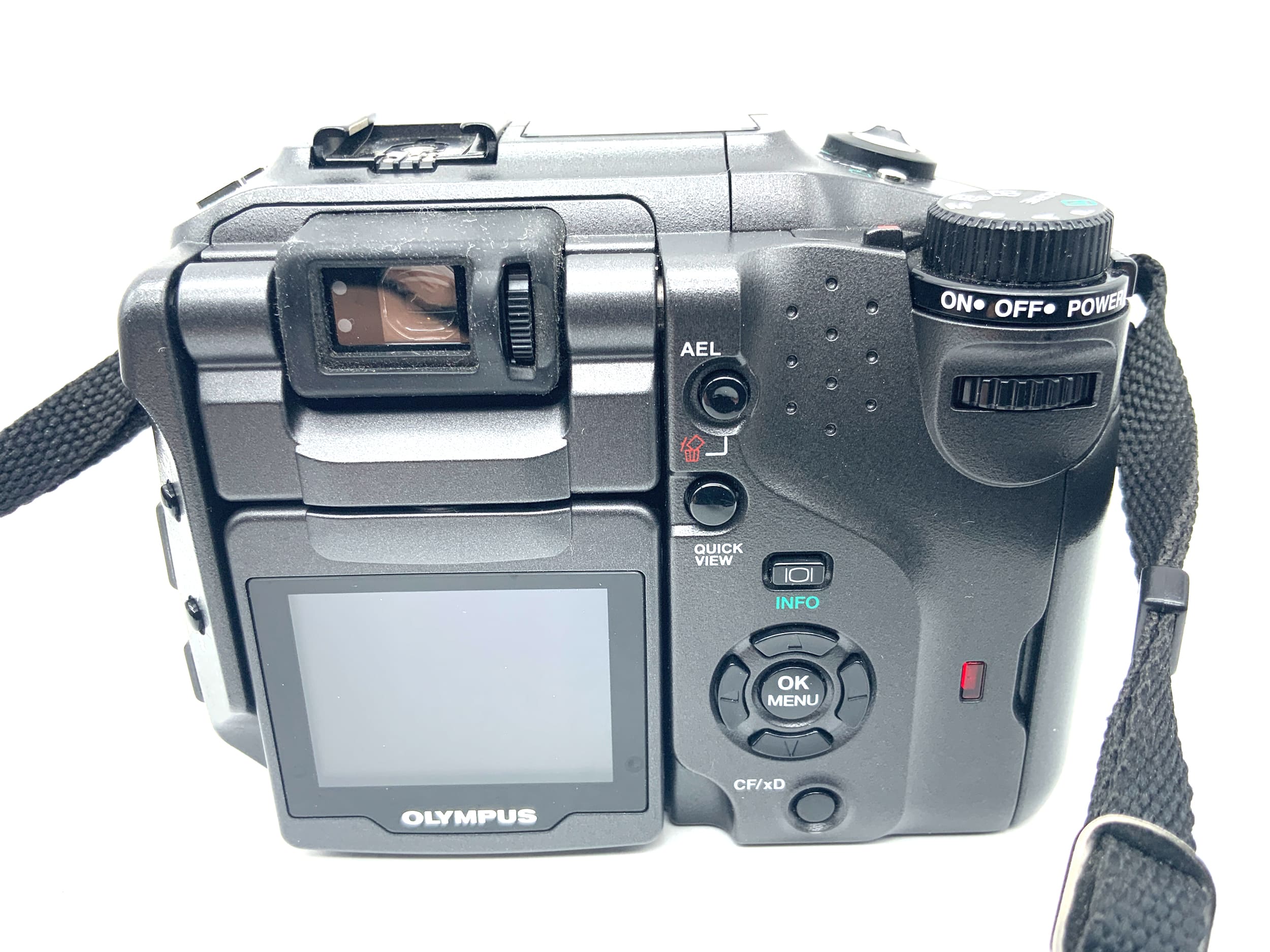 Appareil photo numérique Olympus Camedia C-7070 à zoom grand angle avec objectif 5,7-22,9 mm 1:2,8-4,8