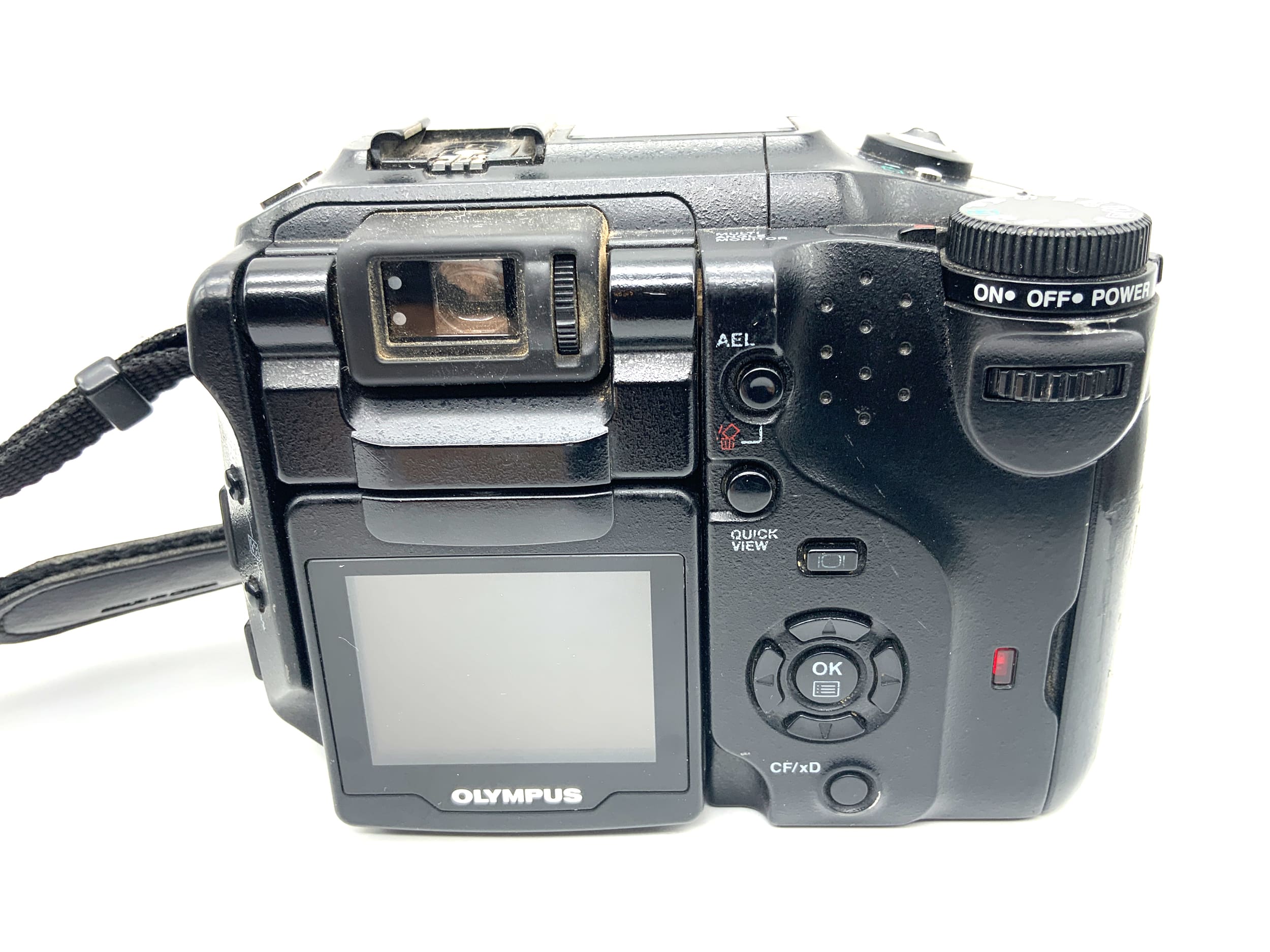 Appareil photo numérique Olympus Camedia C-5060 à zoom grand angle avec objectif 5,7-22,9 mm 1:2,8-4,8