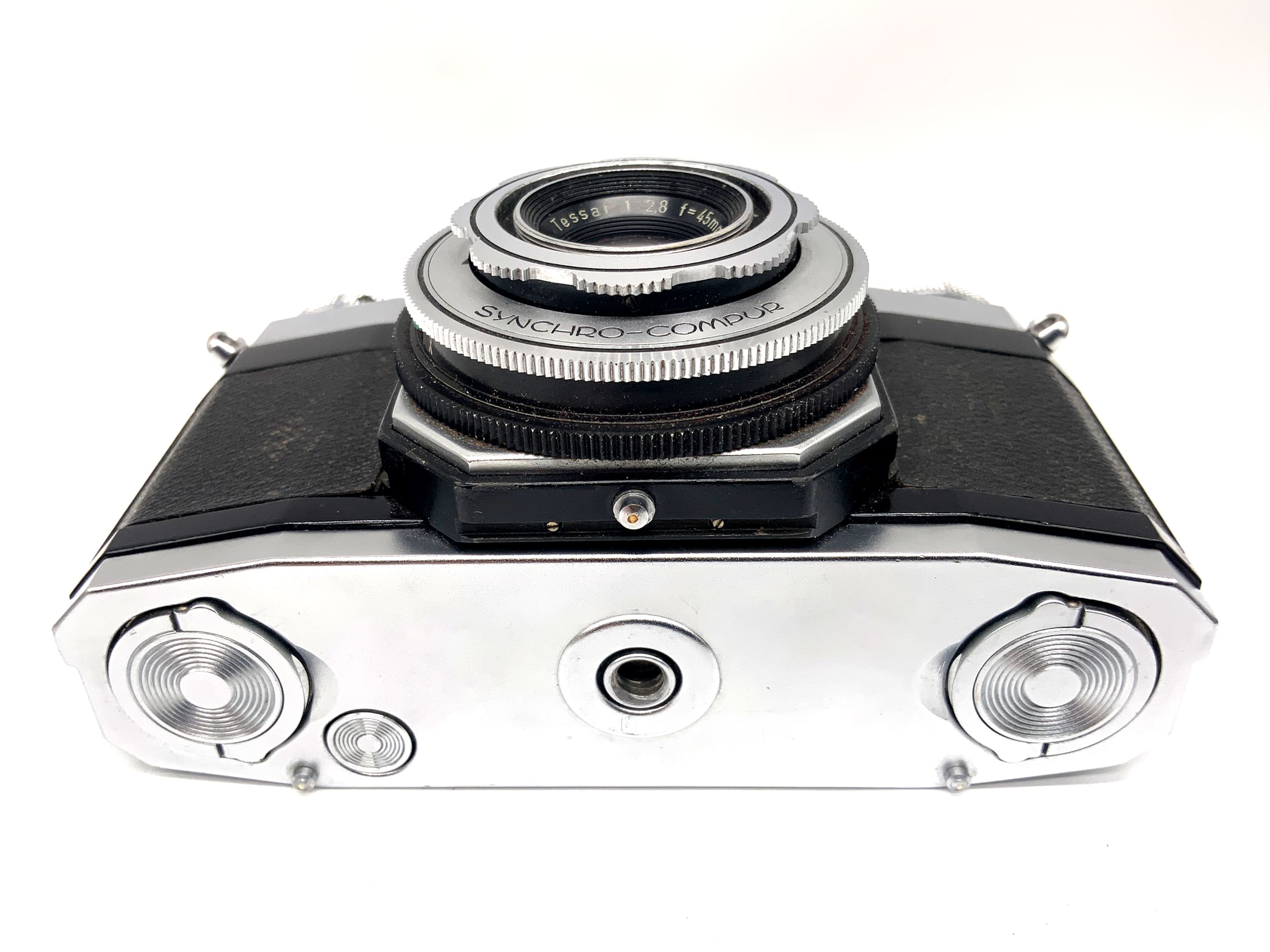 Zeiss Ikon Contaflex Sucherkamera Tessar1:2.8/45mm Synchro-Compur Analogkamera