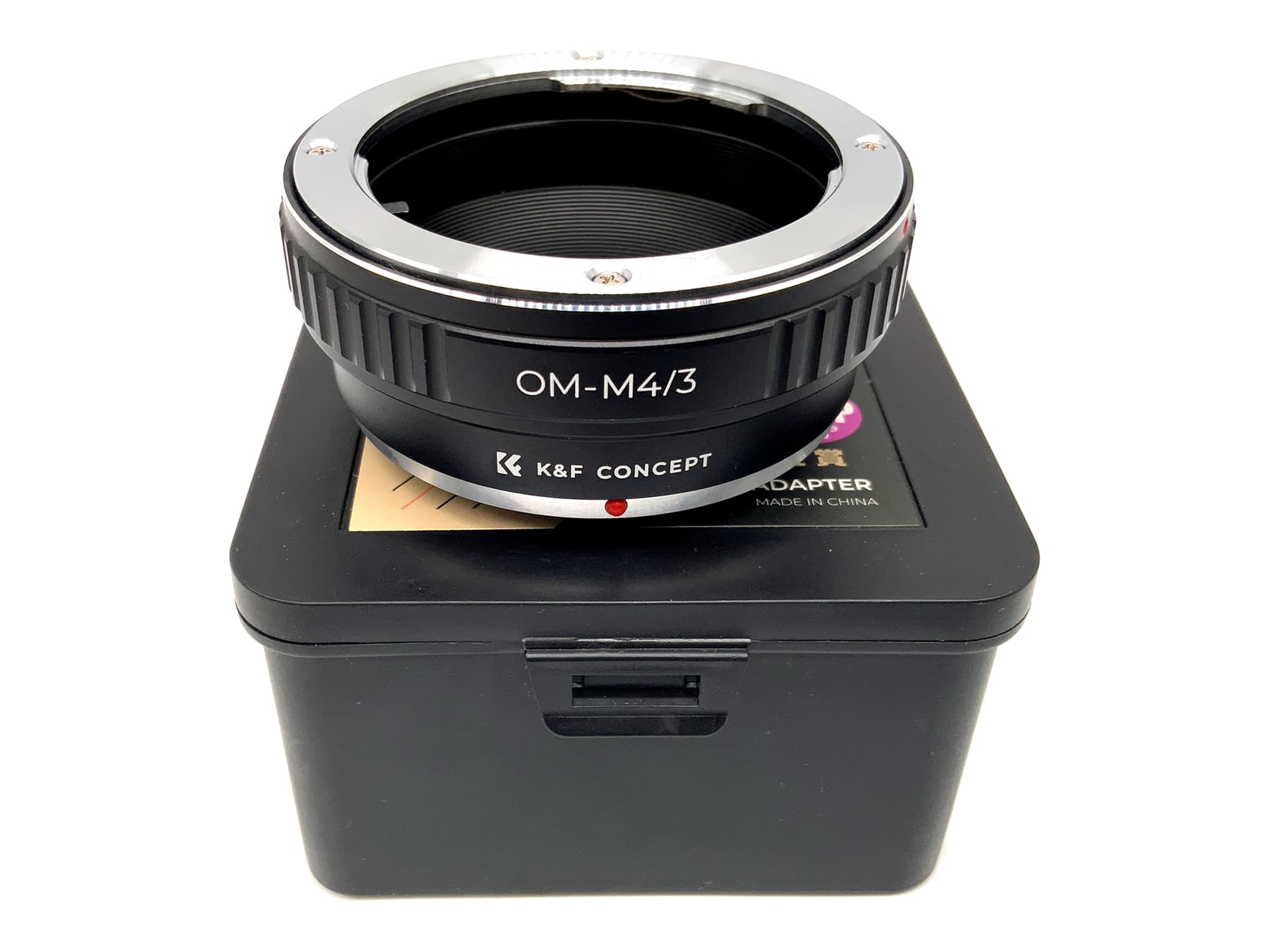 K&F Concept OM-M4/3 Objektivadapter (Olympus OM -> Micro Four Thirds)