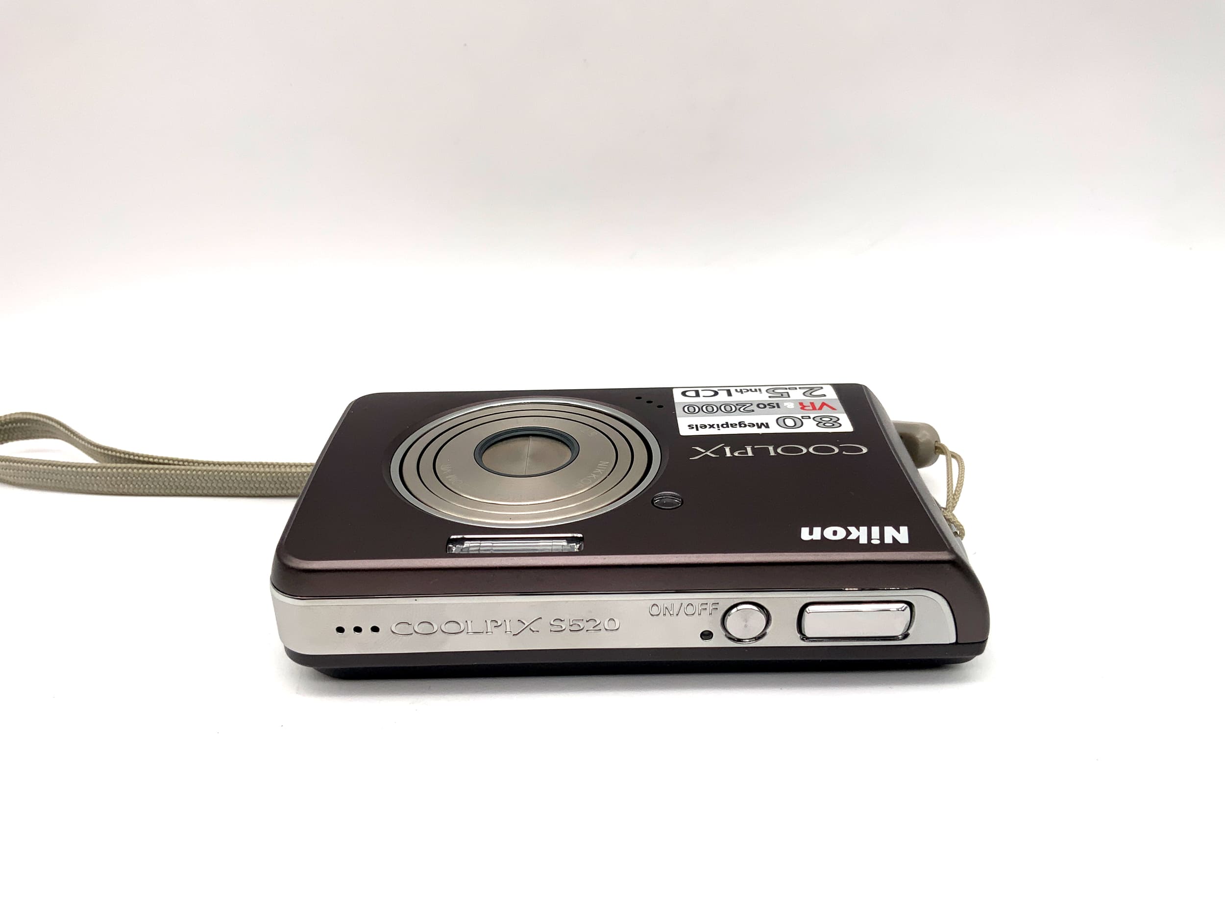 Appareil photo numérique compact Nikon Coolpix S520 avec objectif 5,7-17,1 mm 1:2,8-4,7