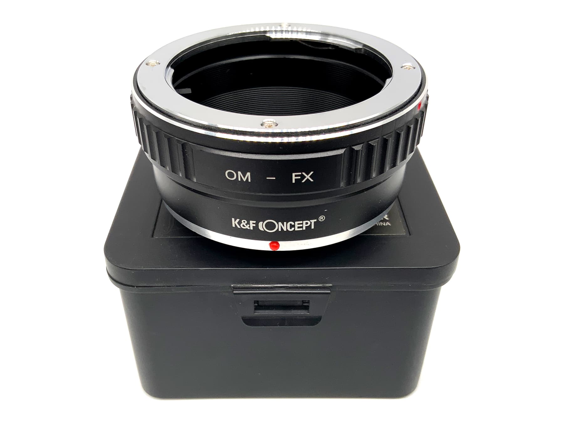 K&F Concept OM-FX Objektivadapter lens mount converter (Olympus OM -> Fujica X)
