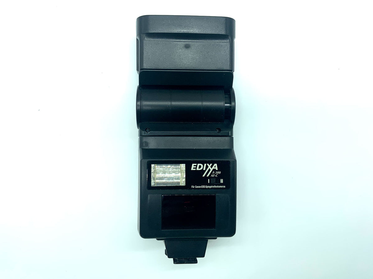 Edixa F-300 AF-C Blitzgerät für Canon EOS Kamera Blitz Aufsteckblitz Flash Licht
