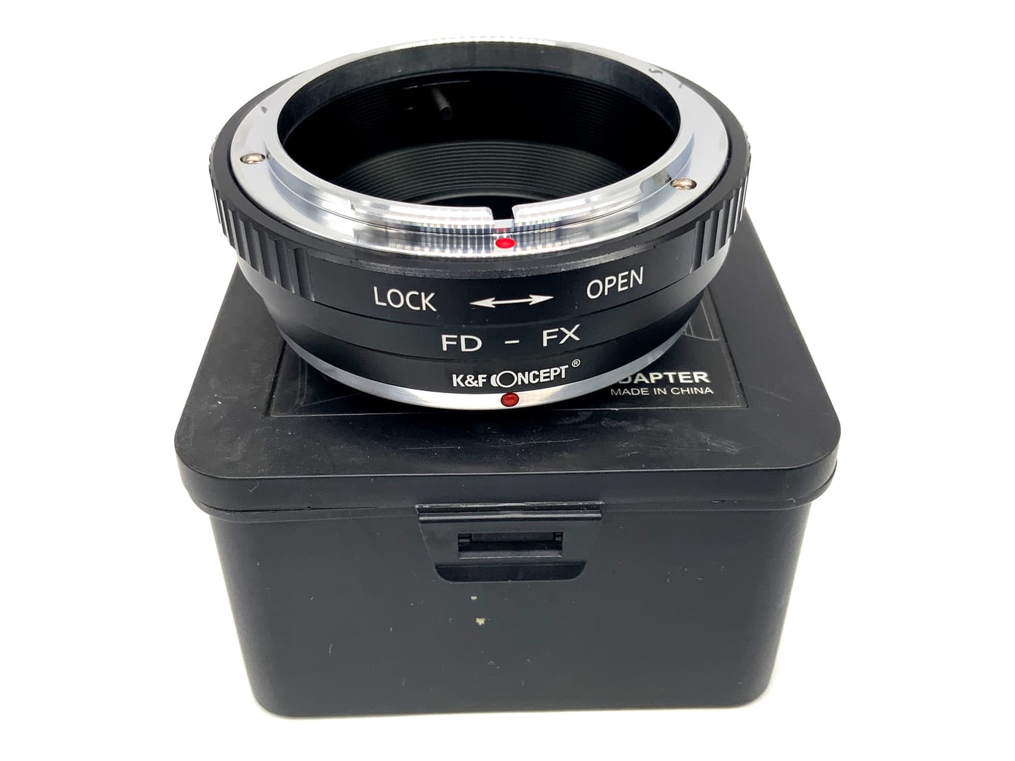K&F Concept FD-FX Objektivadapter lens mount converter (Canon FD -> Fujica X)