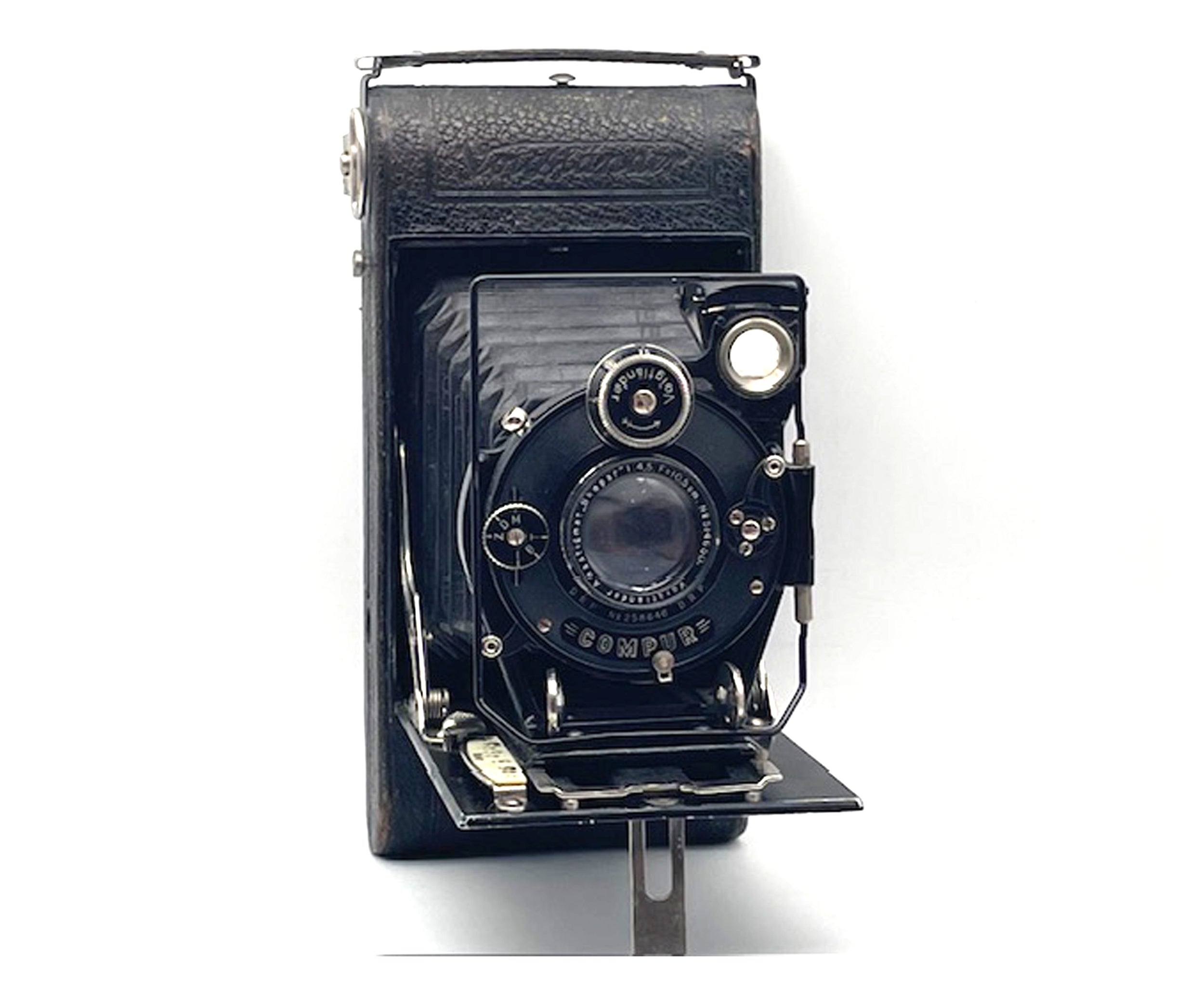 Appareil photo pliant Voigtländer avec caméra analogique Anastigmat Skopar 1:4,5 F=10,5 cm