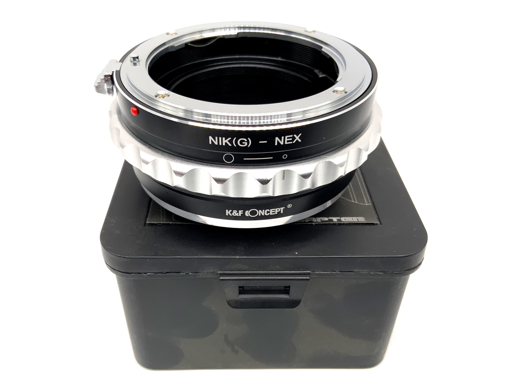 K&F Concept NIK(G)-NEX Objektivadapter (Nikon F -> Sony E-Mount)