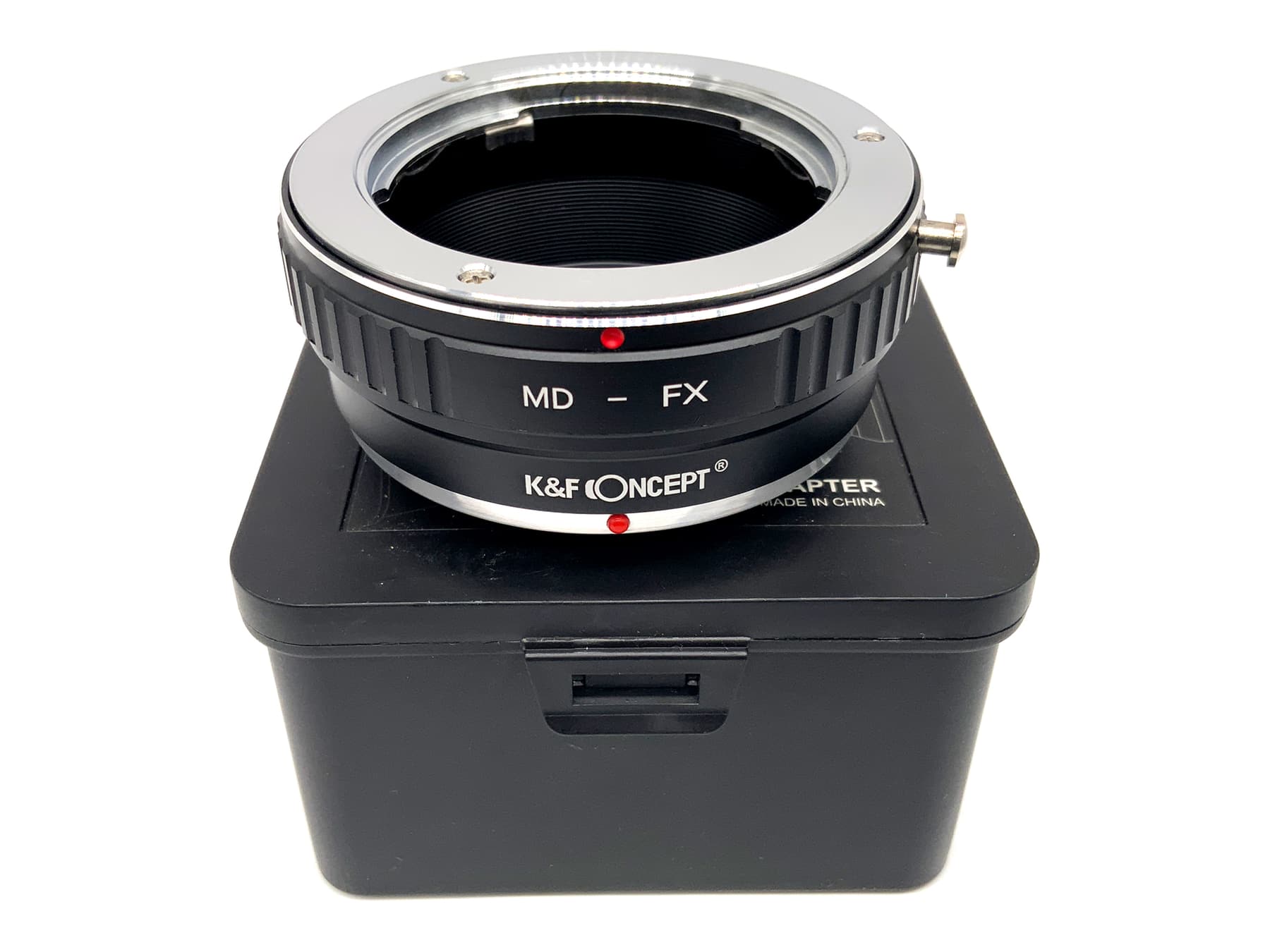 K&F Concept MD-FX Objektivadapter lens mount converter (Minolta MD -> Fujica X)