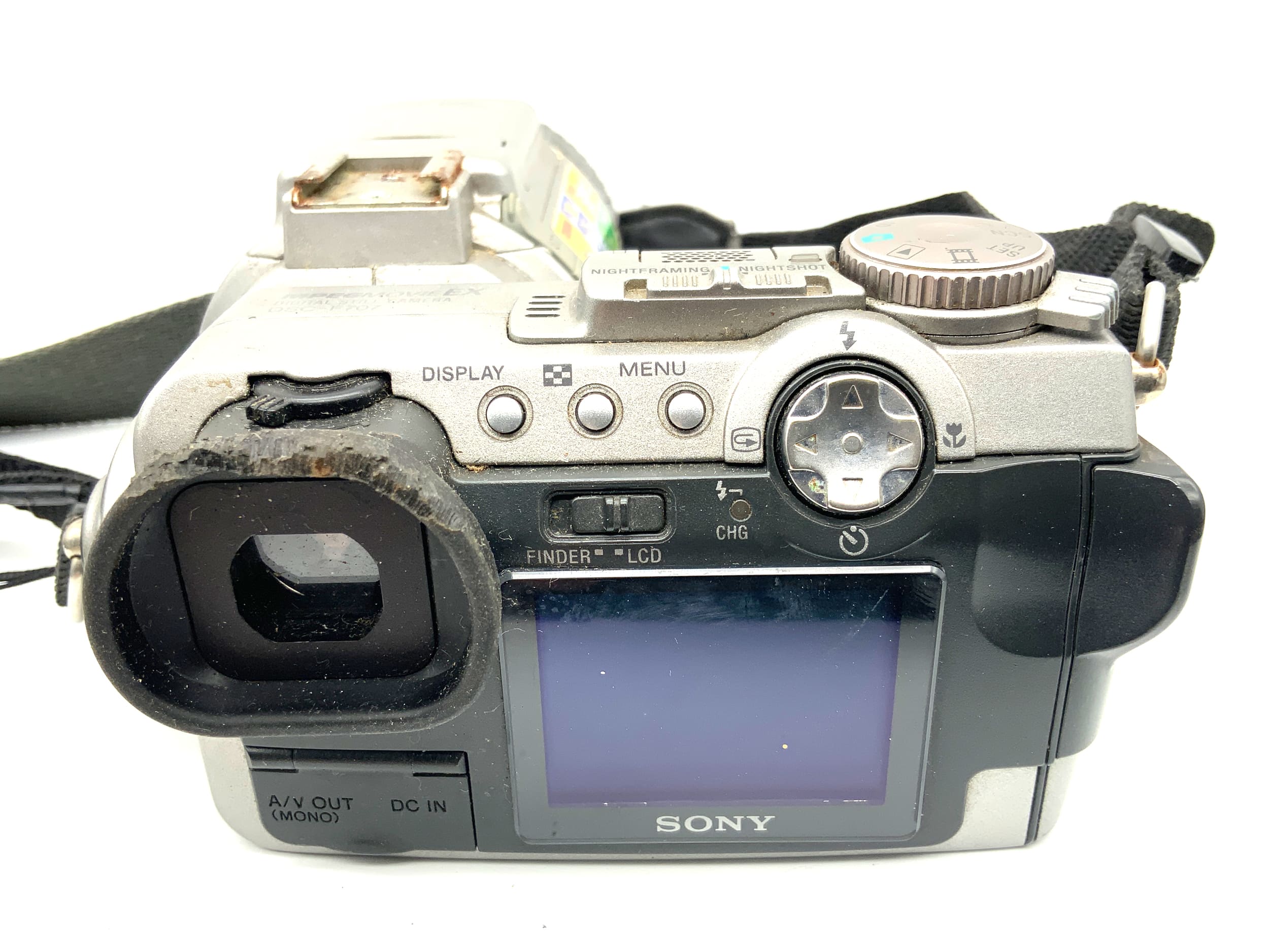 Appareil photo bridge Sony CyberShot DSC-F707 avec objectif numérique Carl Zeiss Vario-Sonnar