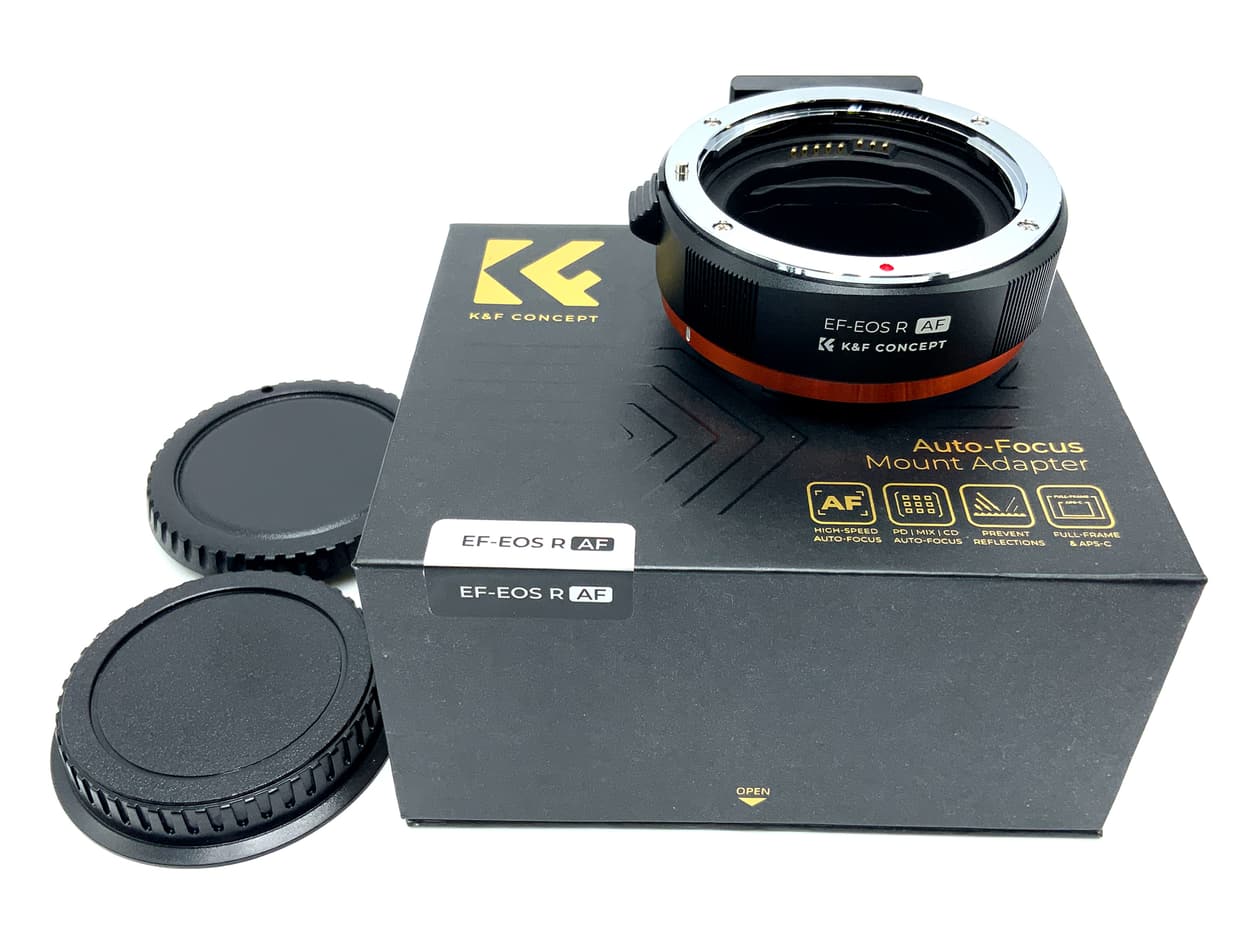 K&F Concept EF-EOS R AF Objektivadapter (Canon EF -> EOS R)