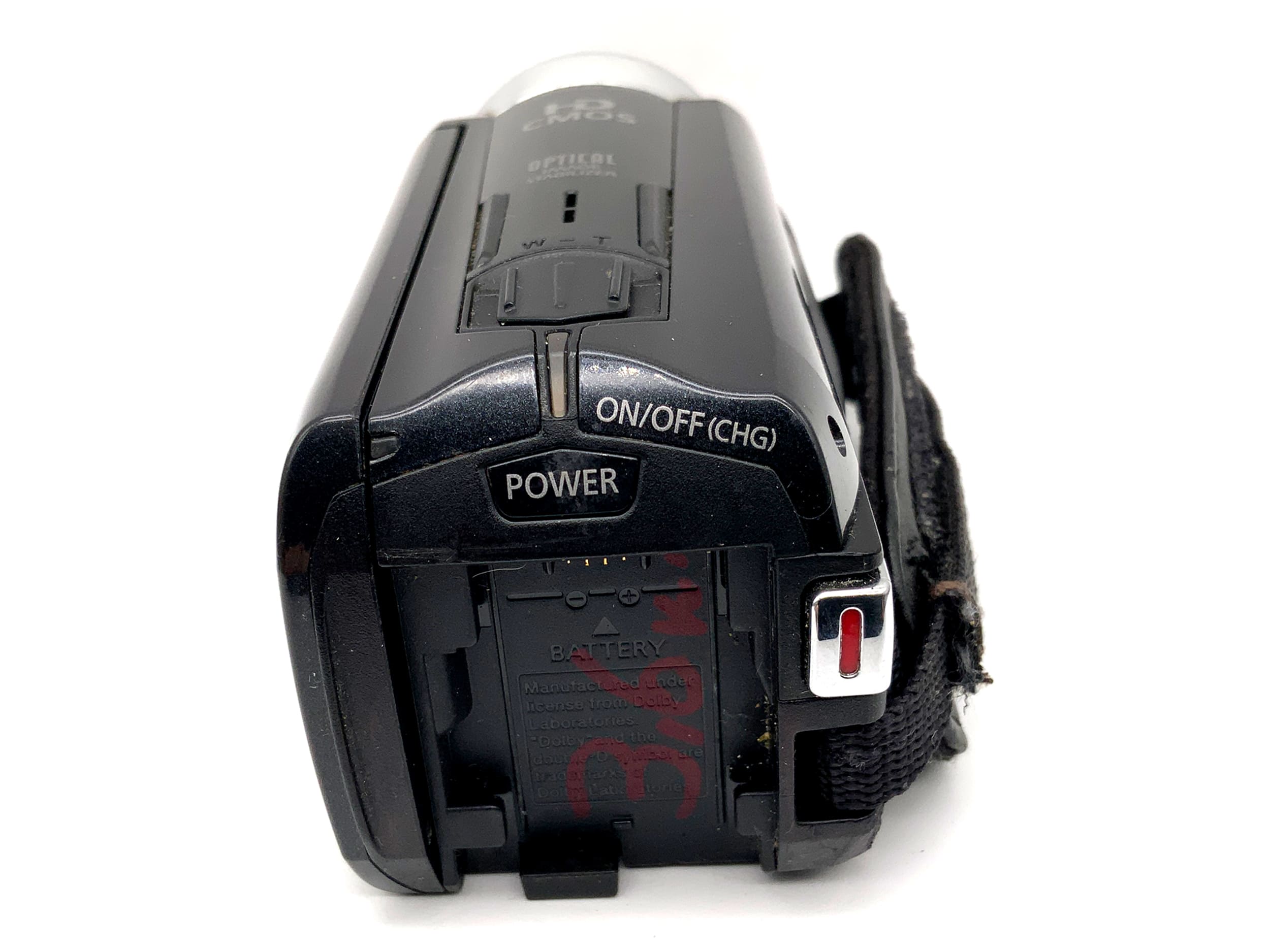 Caméscope Canon Legria HF R306 avec objectif 2,8-89,6 mm f/1,8, caméra vidéo avec batterie