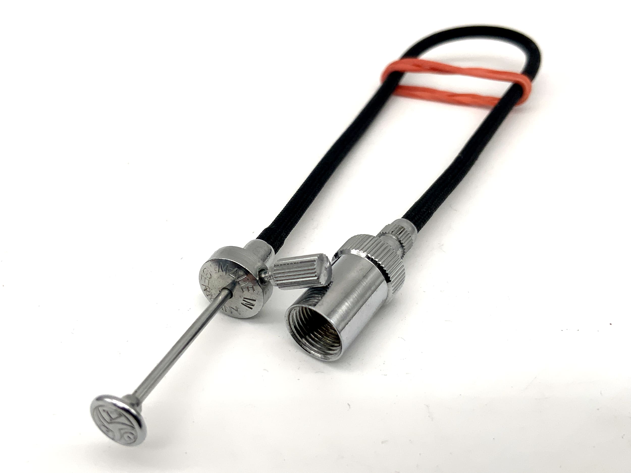 Prontor AGC ca.22cm Drahtauslöser mit Feststeller für Leica Glocke Kabelauslöser