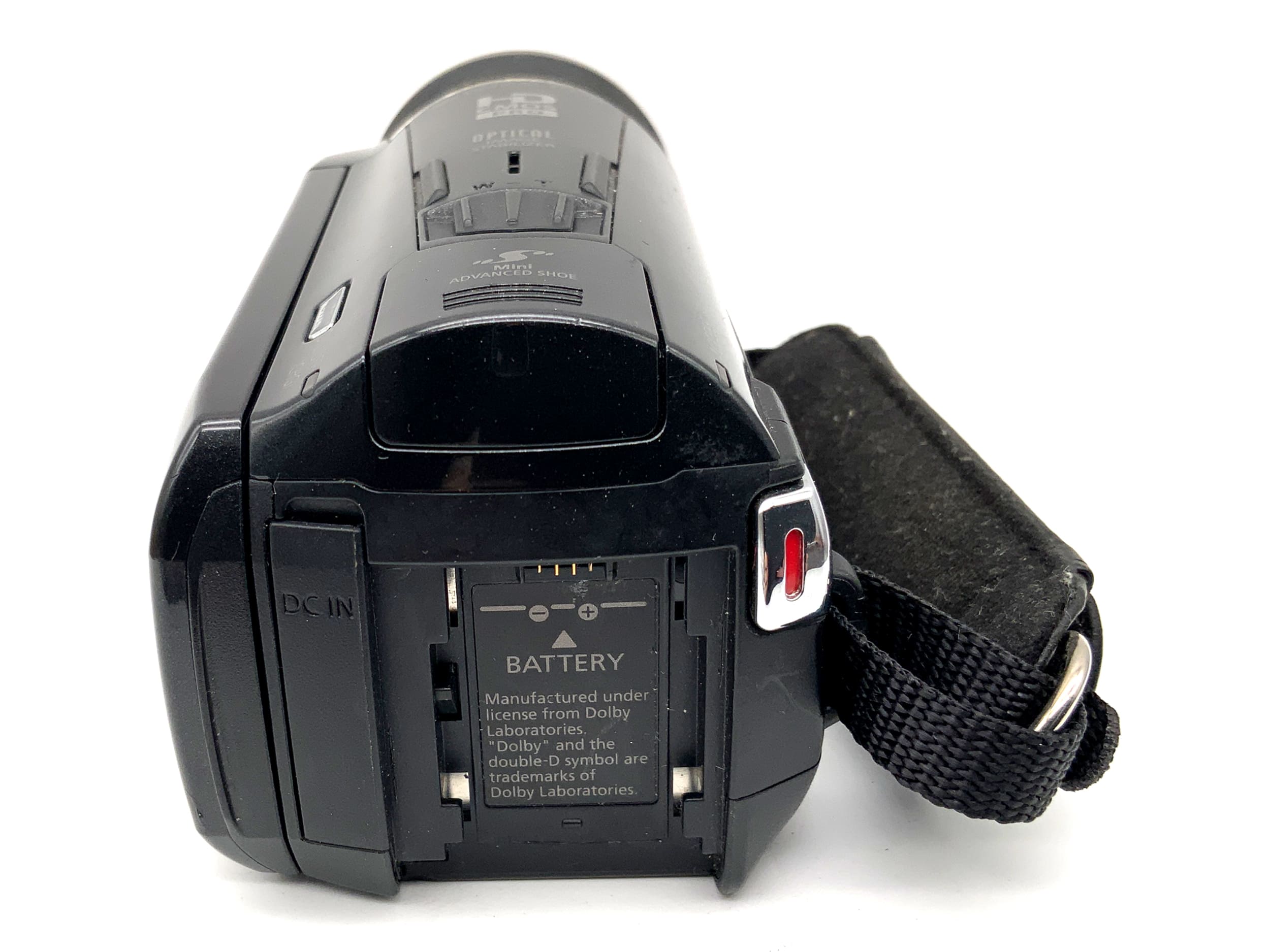 Caméscope Canon Legria HF M56 avec objectif 6,1-61 mm f/1,8 et batterie