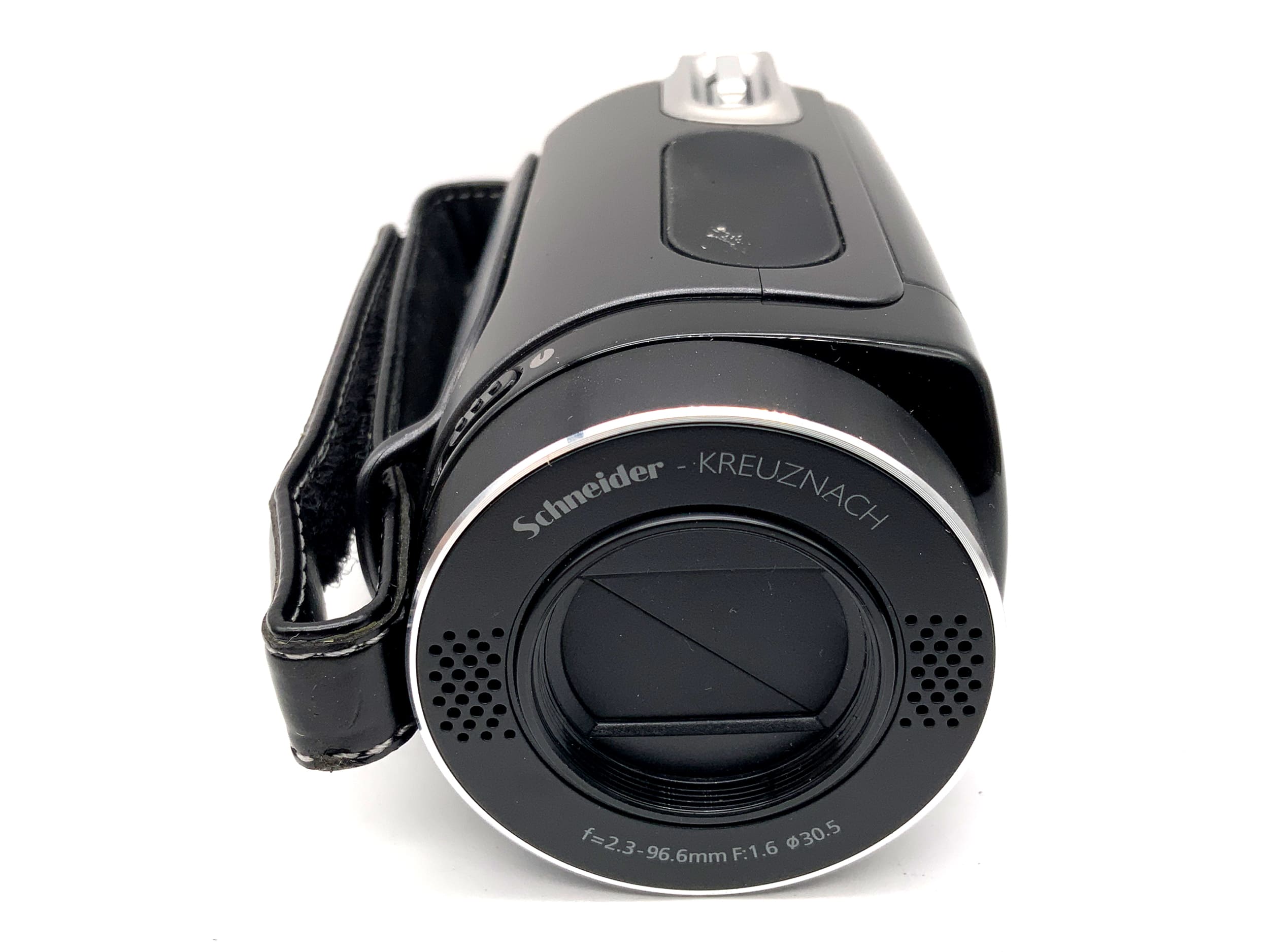 Caméscope Samsung SMX-F30BP avec objectif Schneider Kreuznach 2,3-96,6 mm 1:1,6